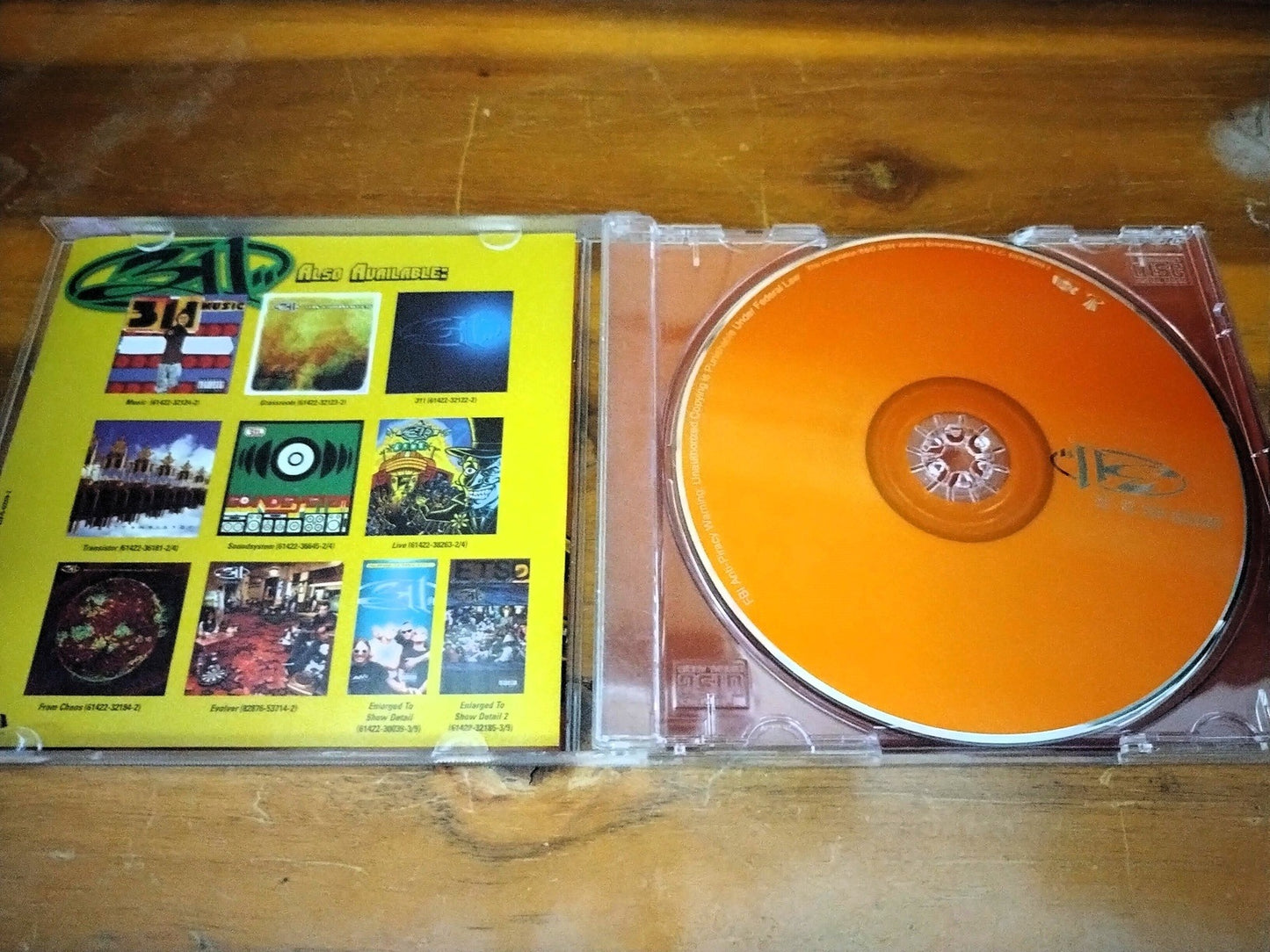 311 Greatest Hits '93-03 CD Good Shape