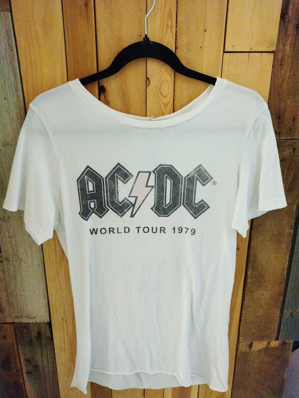 ACDC Women's T Shirt by Recycled Karma Size Small