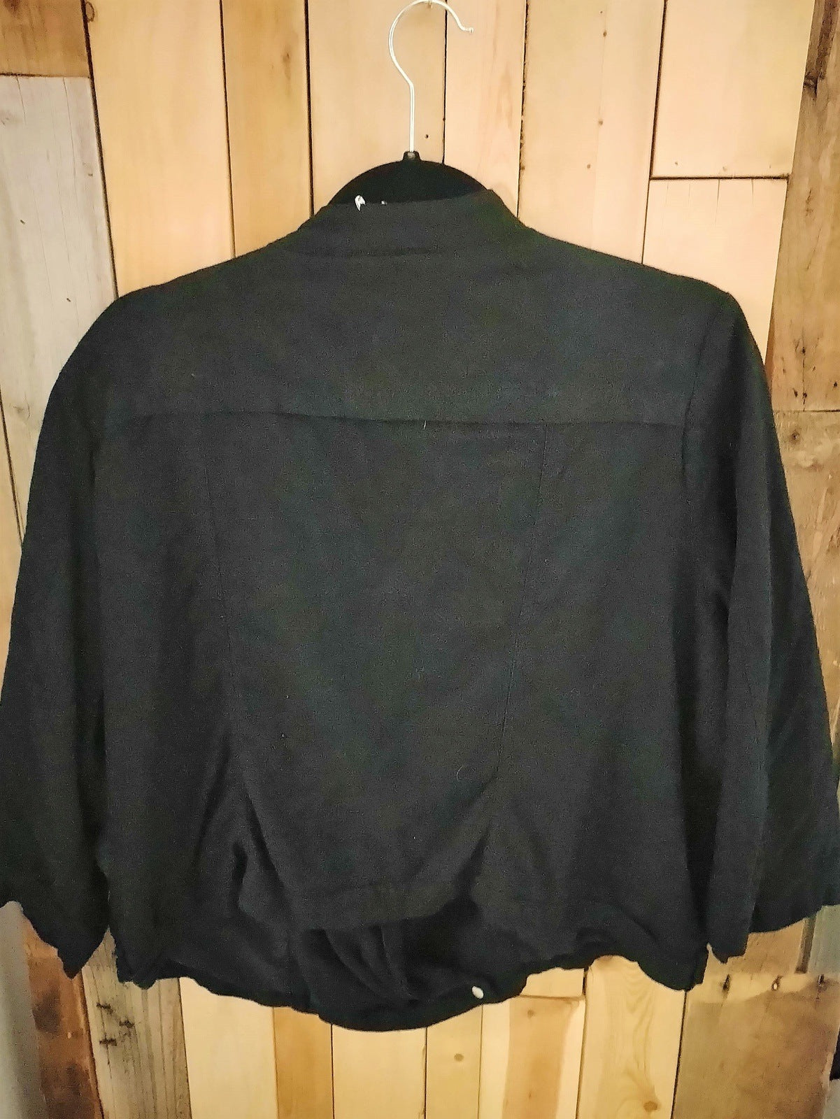 A.N.A A New Approach Women's Moto Style Fabric Jacket Size 1X