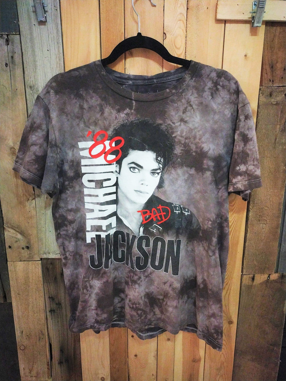 Michael Jackson Official Merchandise "'88 Bad Tour" T Shirt Size Large 321485WH