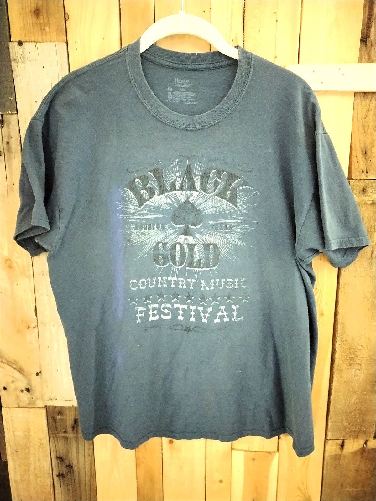 Black Gold Houston Texas Country Music Festival T Shirt Size Large