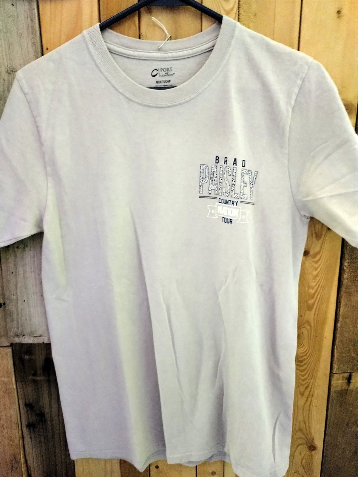 Brad Paisley Country Nation Tour T Shirt Adult Small