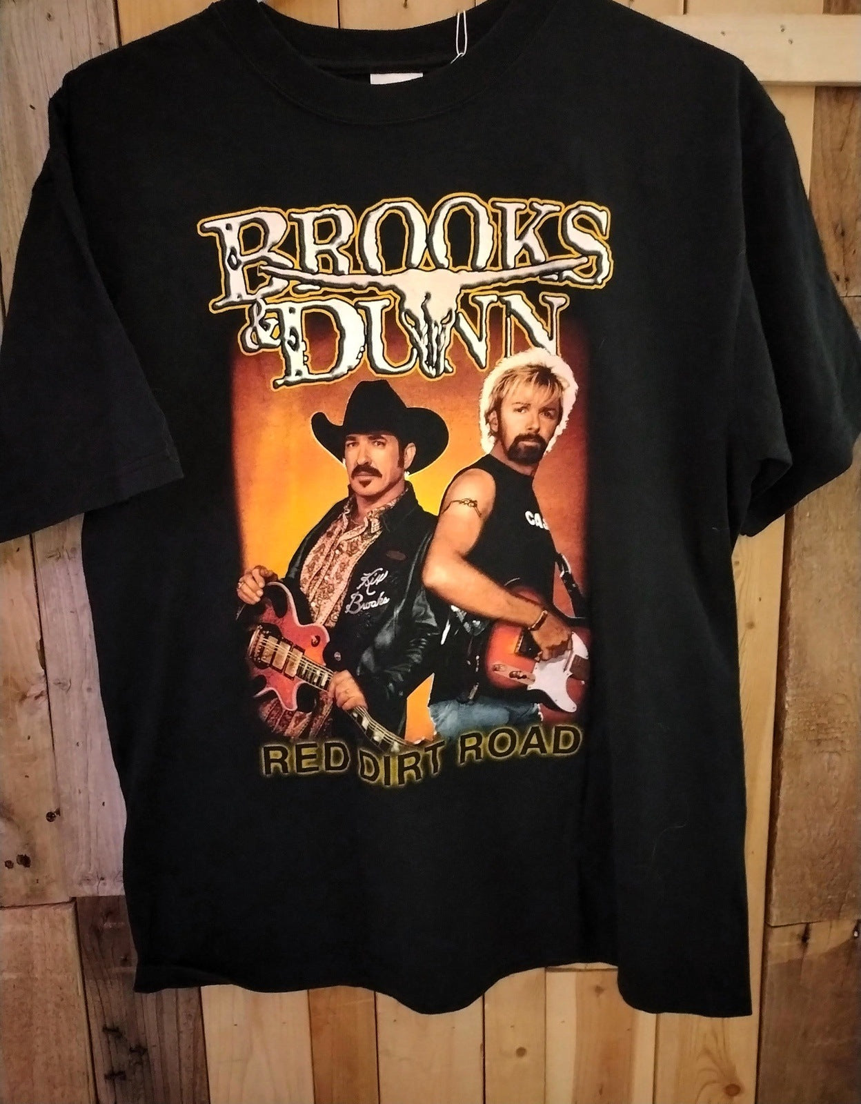 Brooks & Dunn Red Dirt Road Tour T Shirt Size Medium