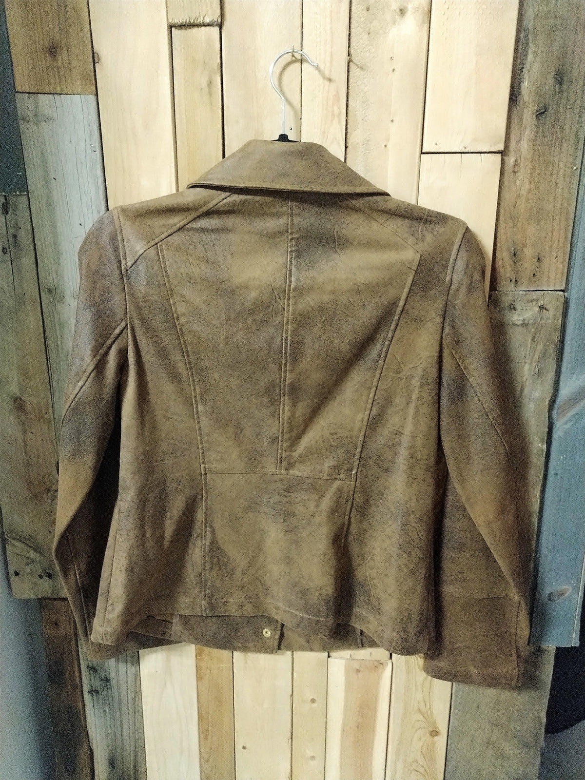 Chico's Women's Moto Vegan Micro Suede Size 0