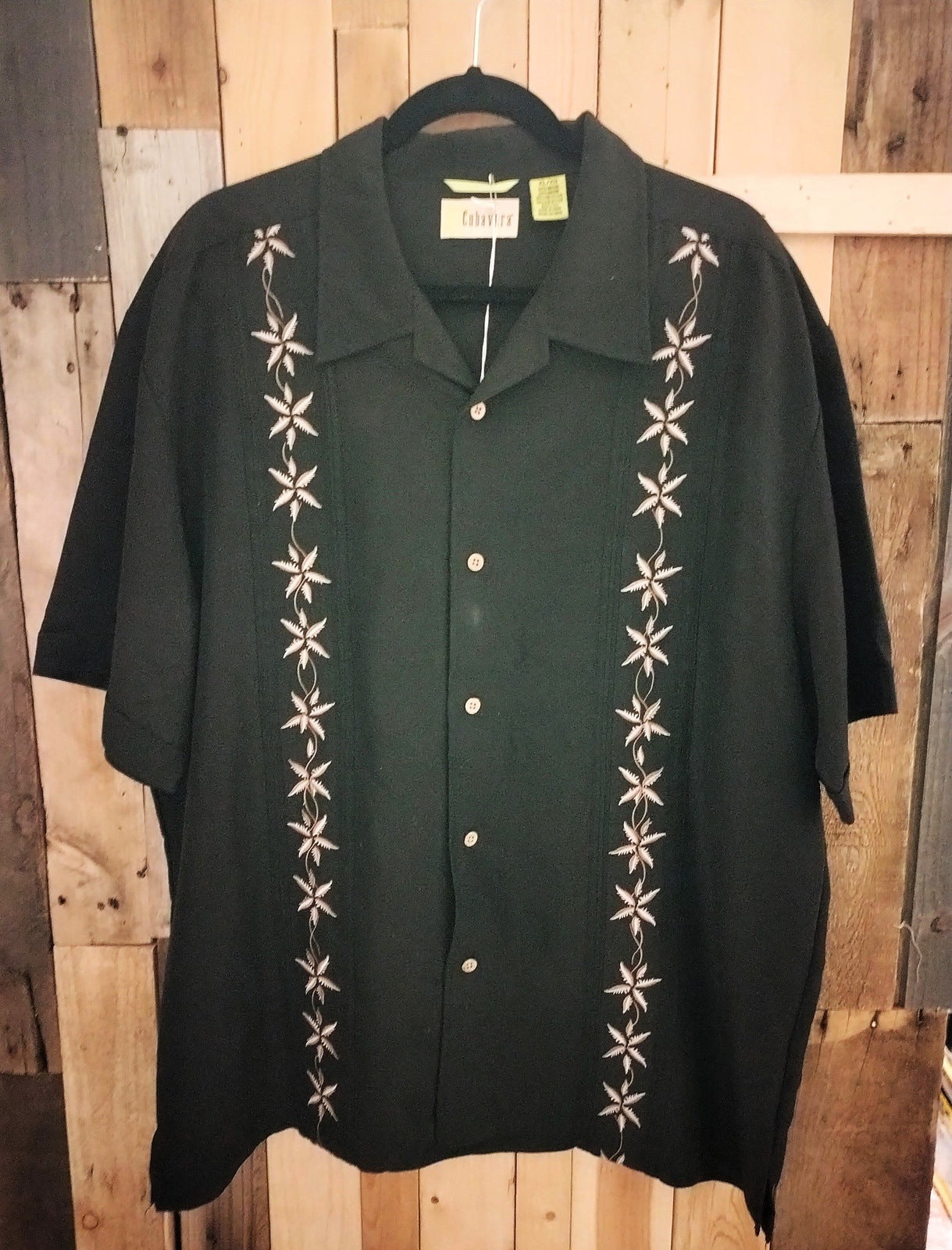 Cubavera Men's Tropical Style Shirt Size XL