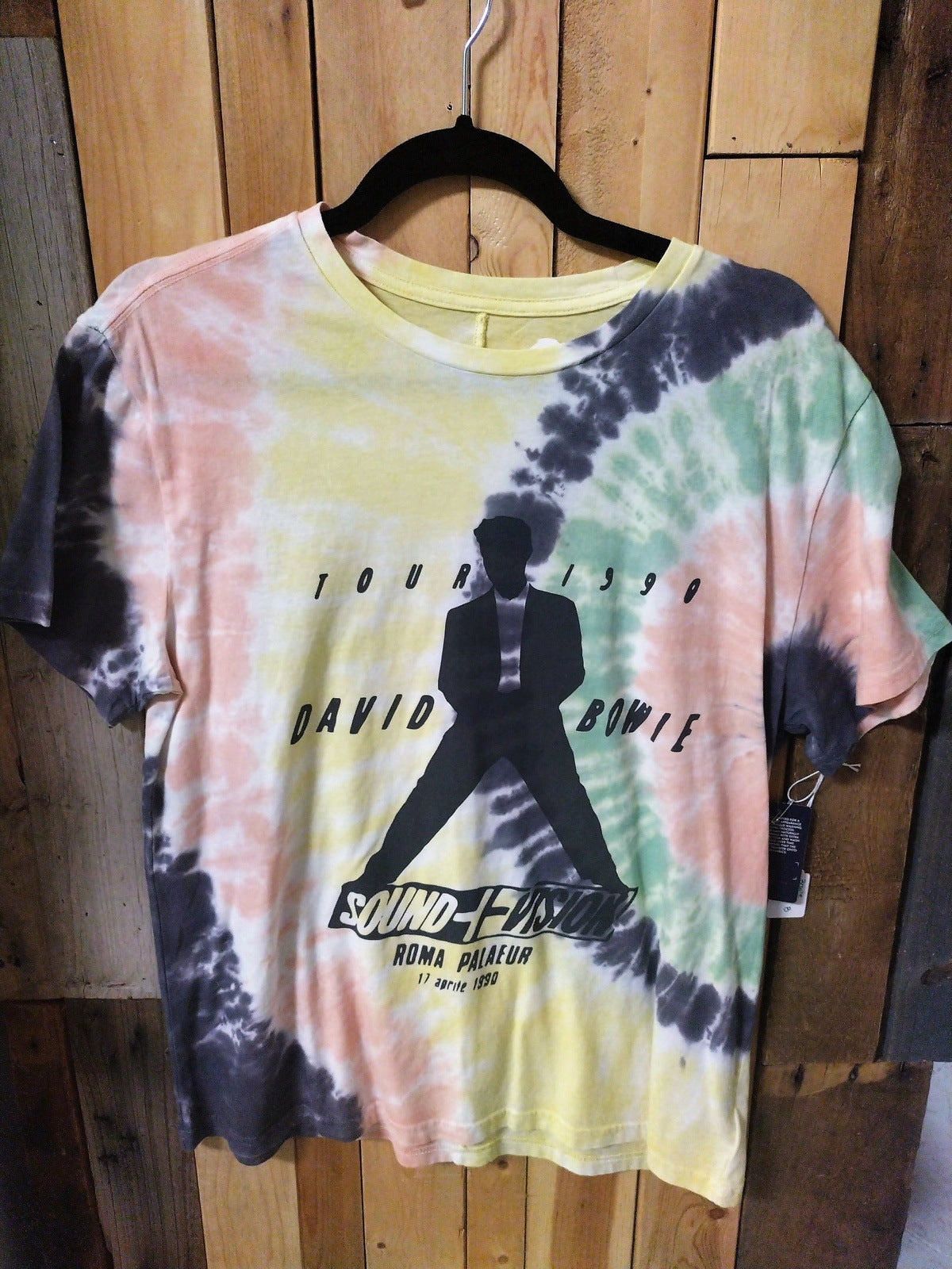 David Bowie Sound + Vision Tour Shirt by Lucky Brand Size Medium