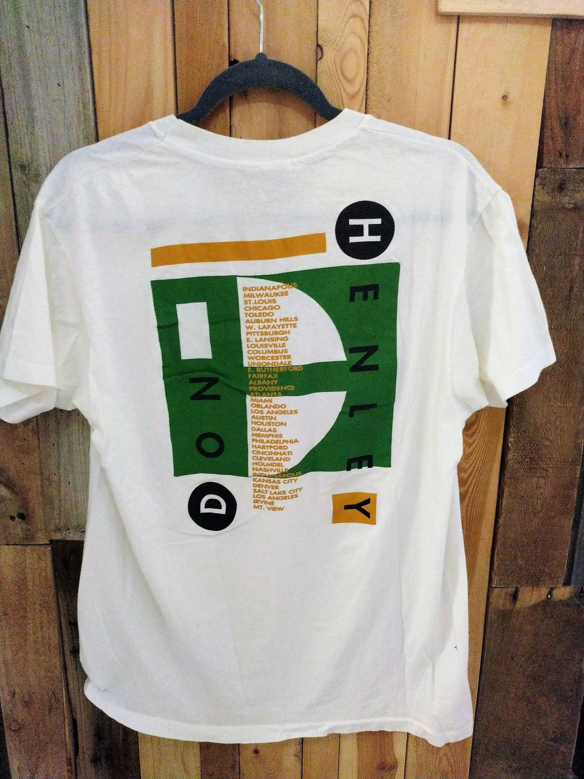 Don Henley Original 1990 Tour T Shirt Size XL 528461DQ