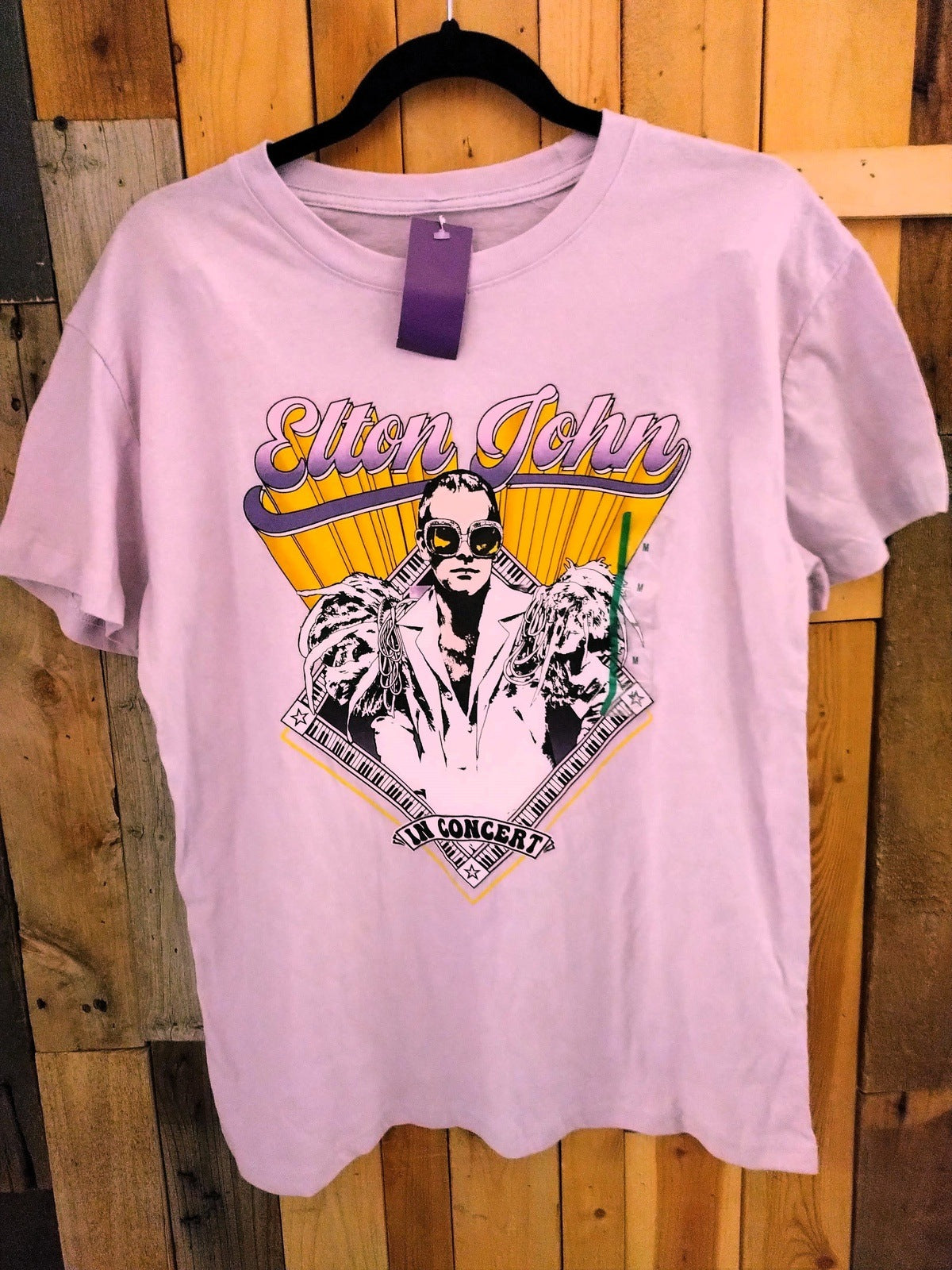 Elton John T Shirt Size Medium New with Tags