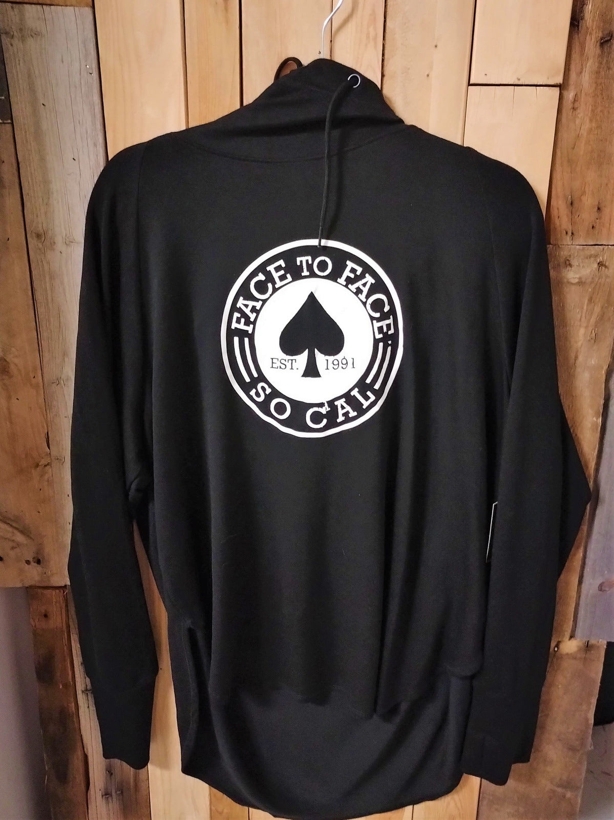 Face To Face Lightweight Mock Neck Hoodie Size XXL/2XG 20 New with Tags