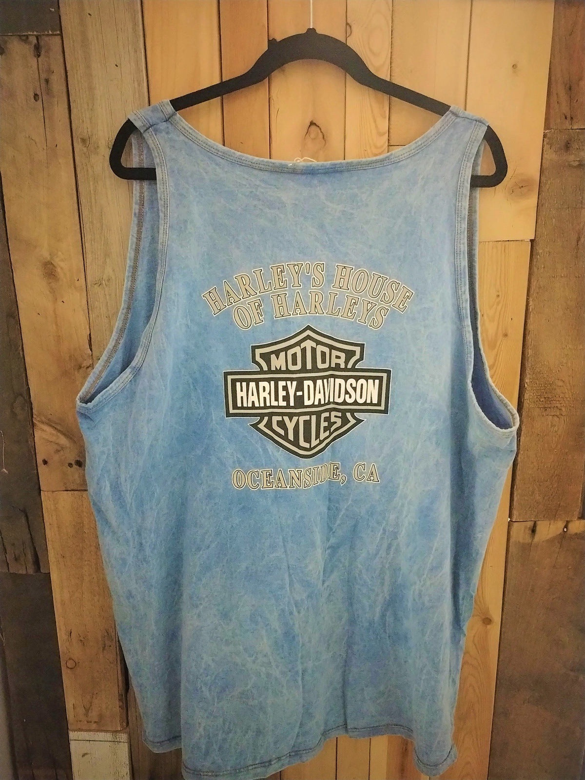 Harley Davidson Oceanside CA. Tank Top Size 2XL