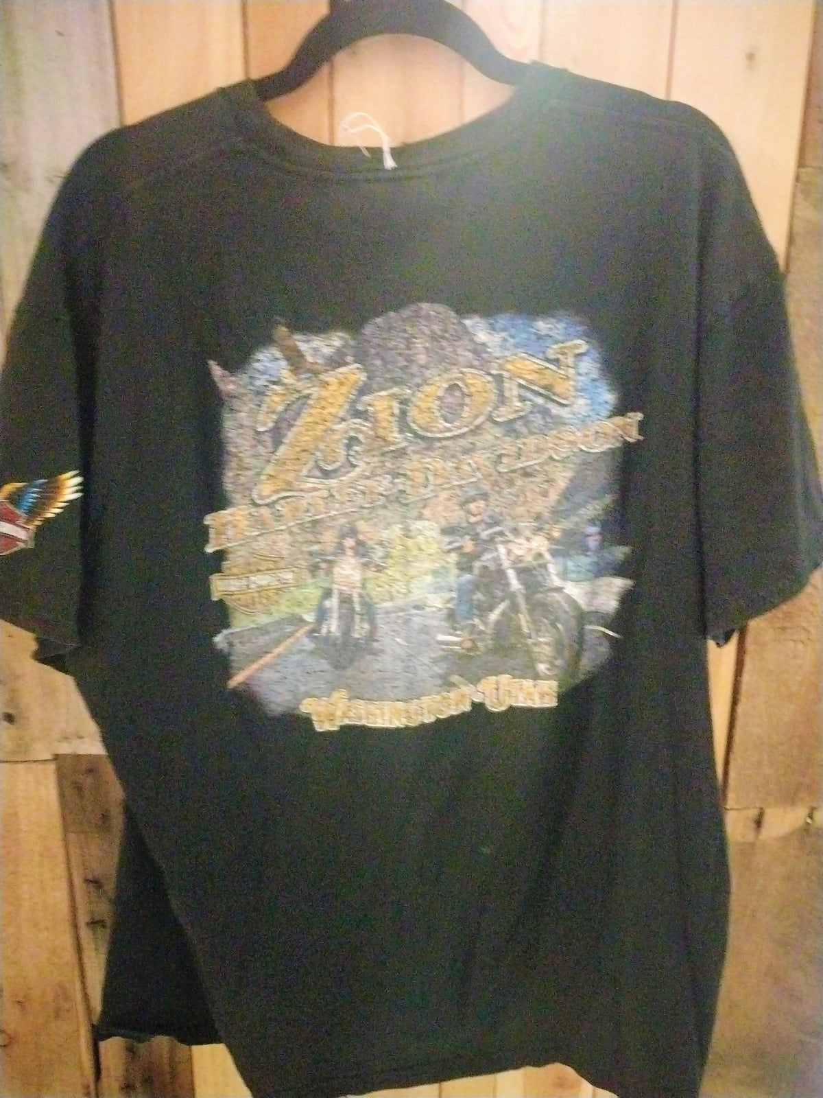 Harley Davidson Washington Utah T Shirt Size XL