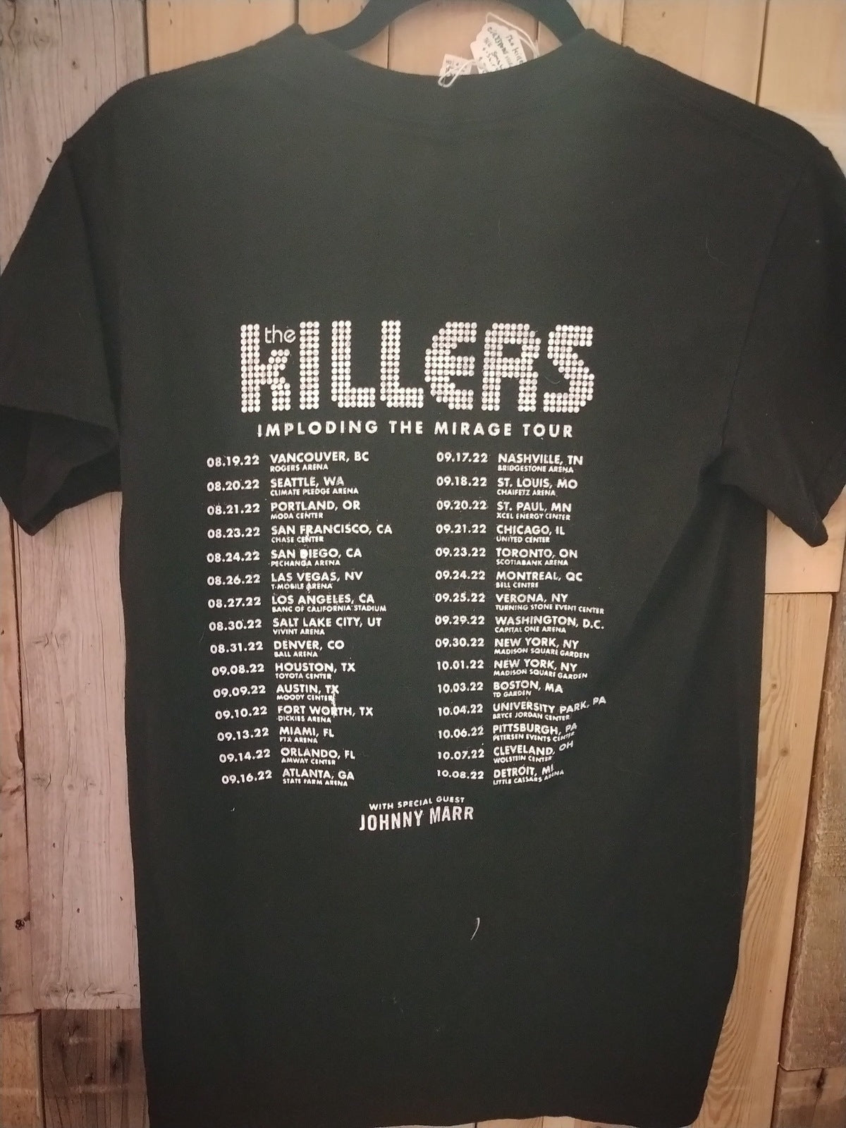 The Killers Pressure Machine Men's T shirt size Small