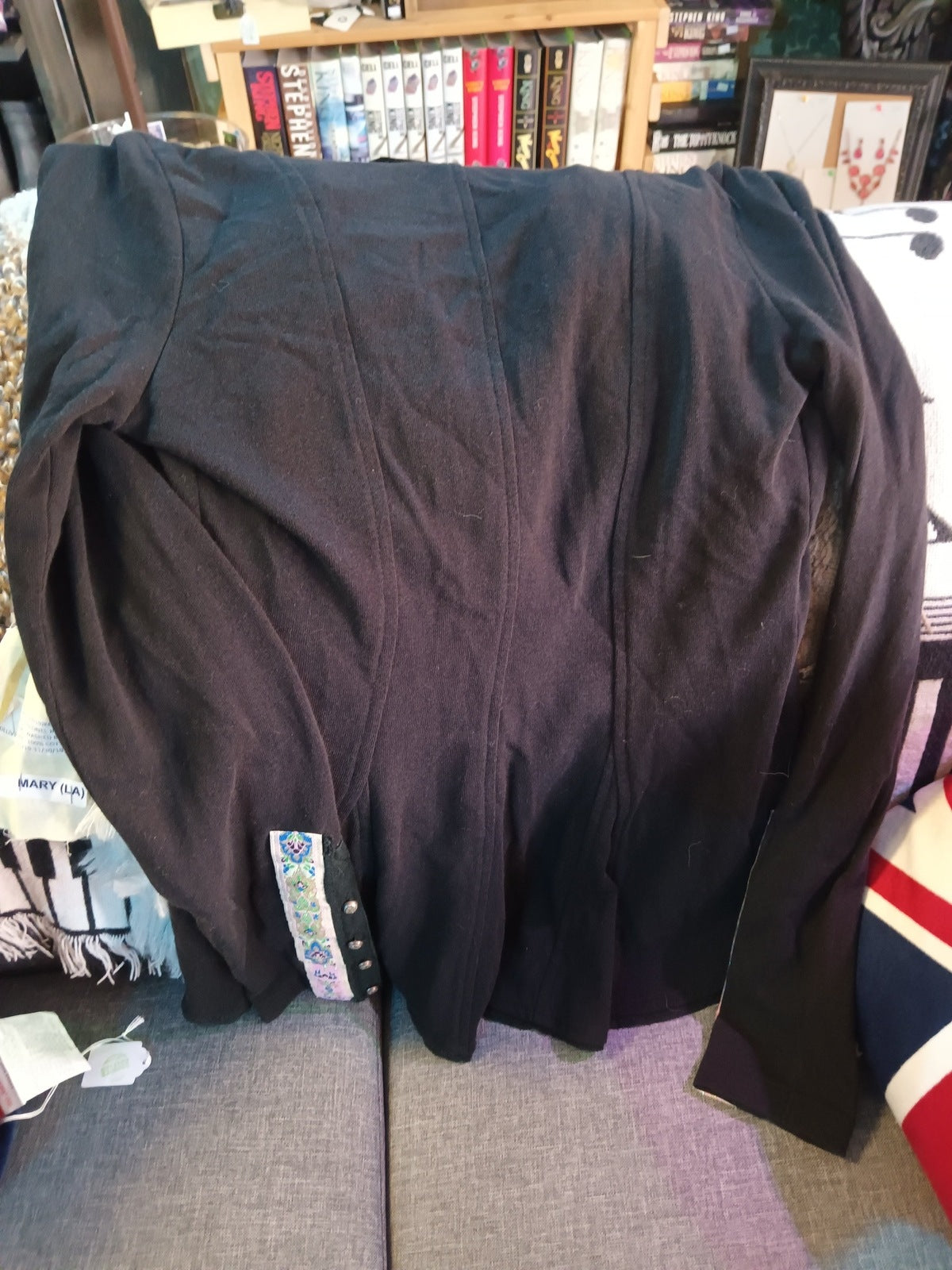 Aratta Silent Journey Black Colonel jacket size small NWT