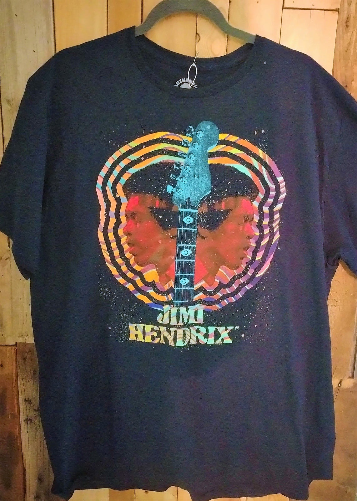 Jimi Hendrix Official Merchandise T Shirt Size XL Navy