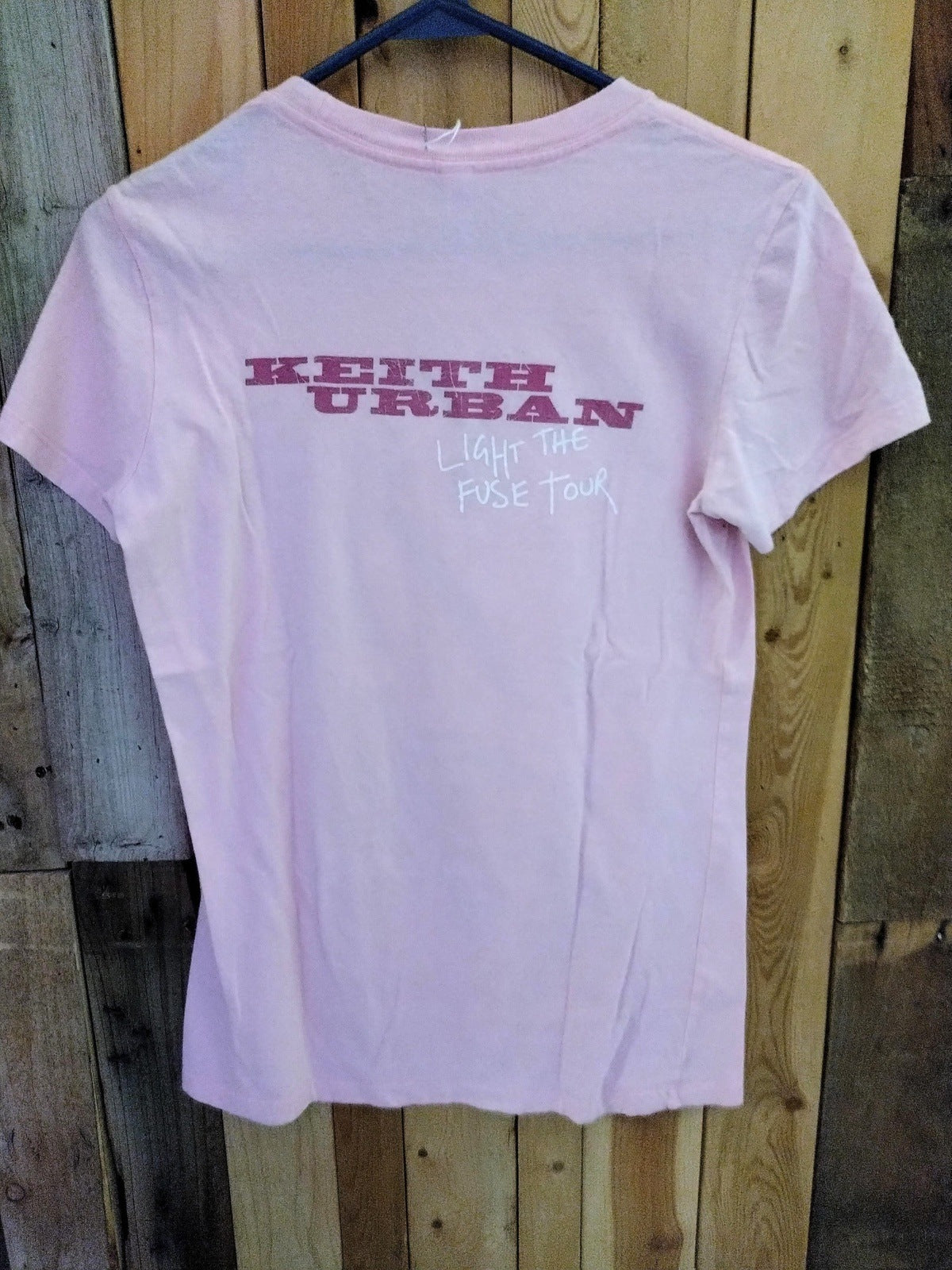 Keith Urban Light The Fuse Tour Women's T Shirt Size Medium