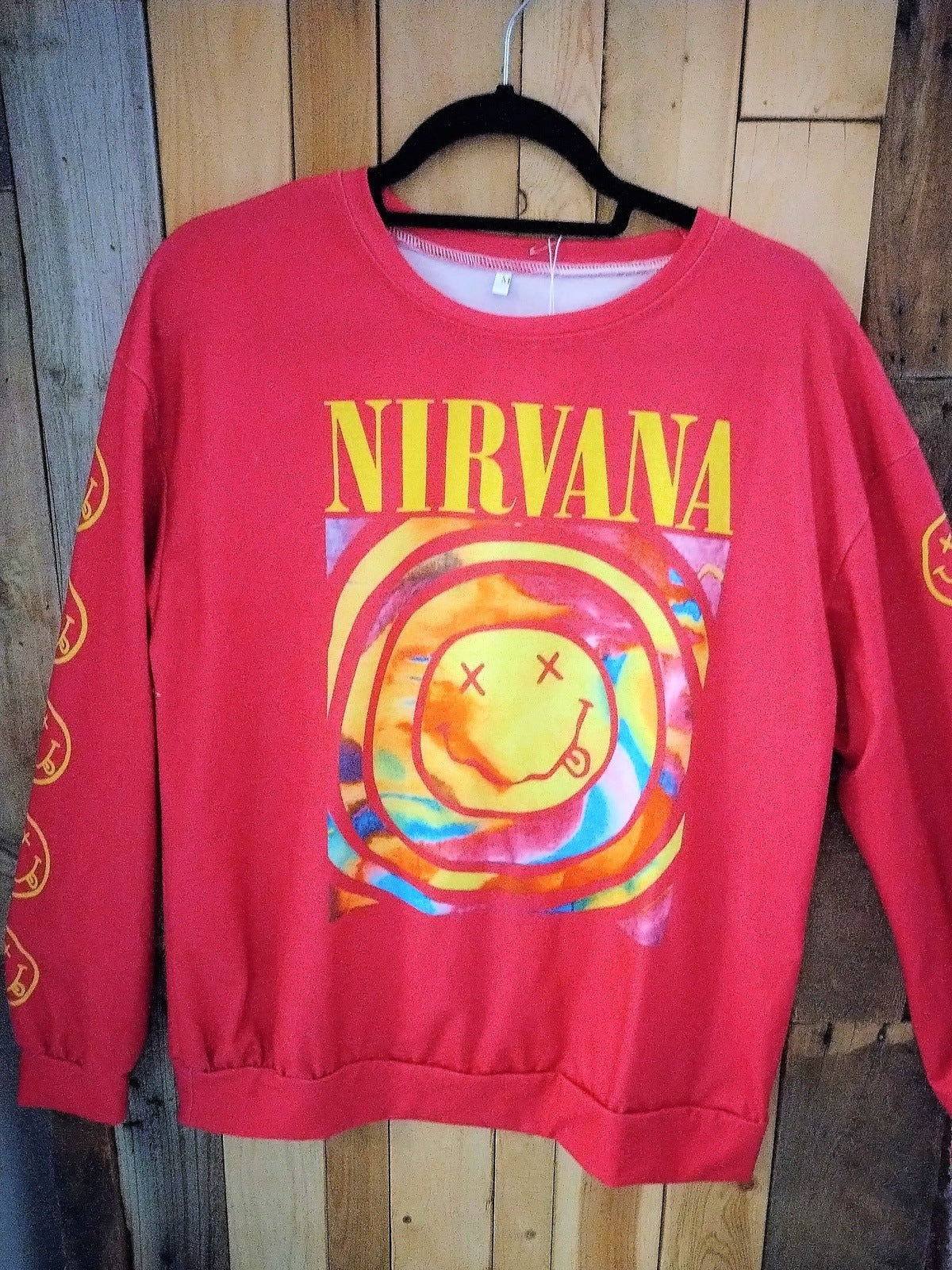 Nirvana Long Sleeve Shirt Size Medium