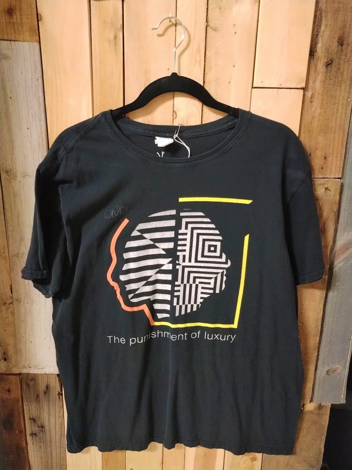Orchestral Manoeuvres in the Dark "OMD The Punishment of Luxury" Tour 2019 T Shirt Size Large