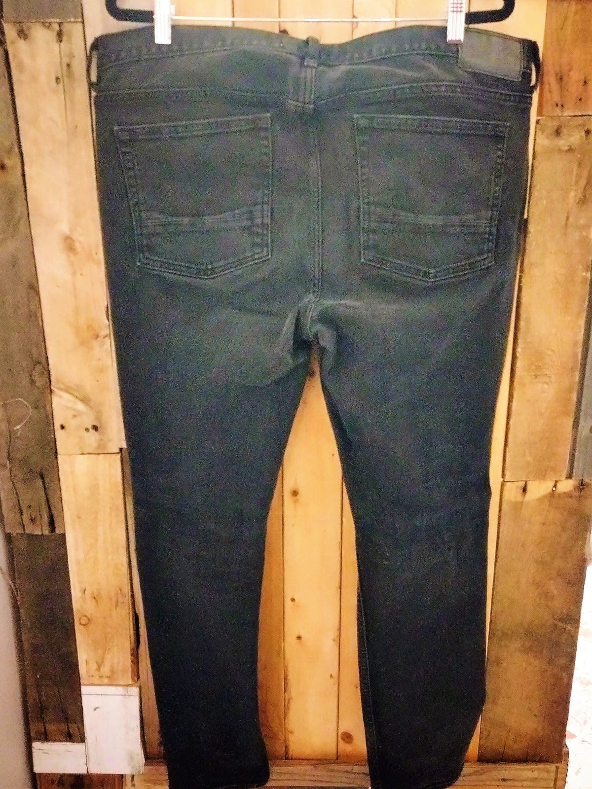 Pac Sun Men's Black Denim Skinny Jeans Size 38/32