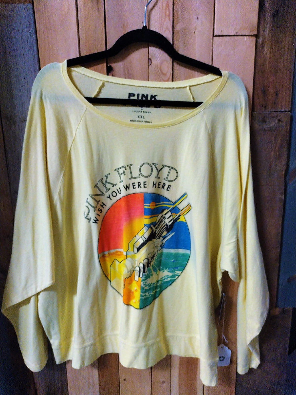 Pink Floyd "Wish You Were Here" Women's T Shirt Size XXL by Lucky Brand