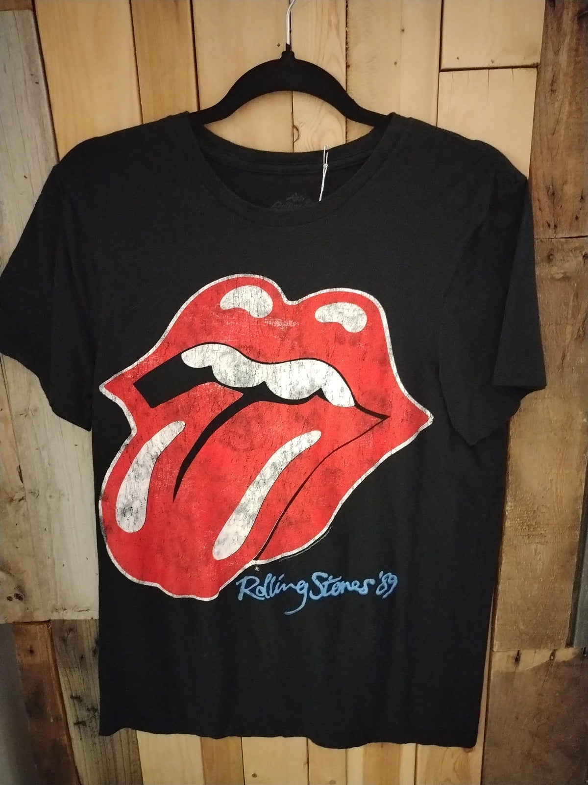Rolling Stones Official Merchandise "'89" T Shirt Size Medium