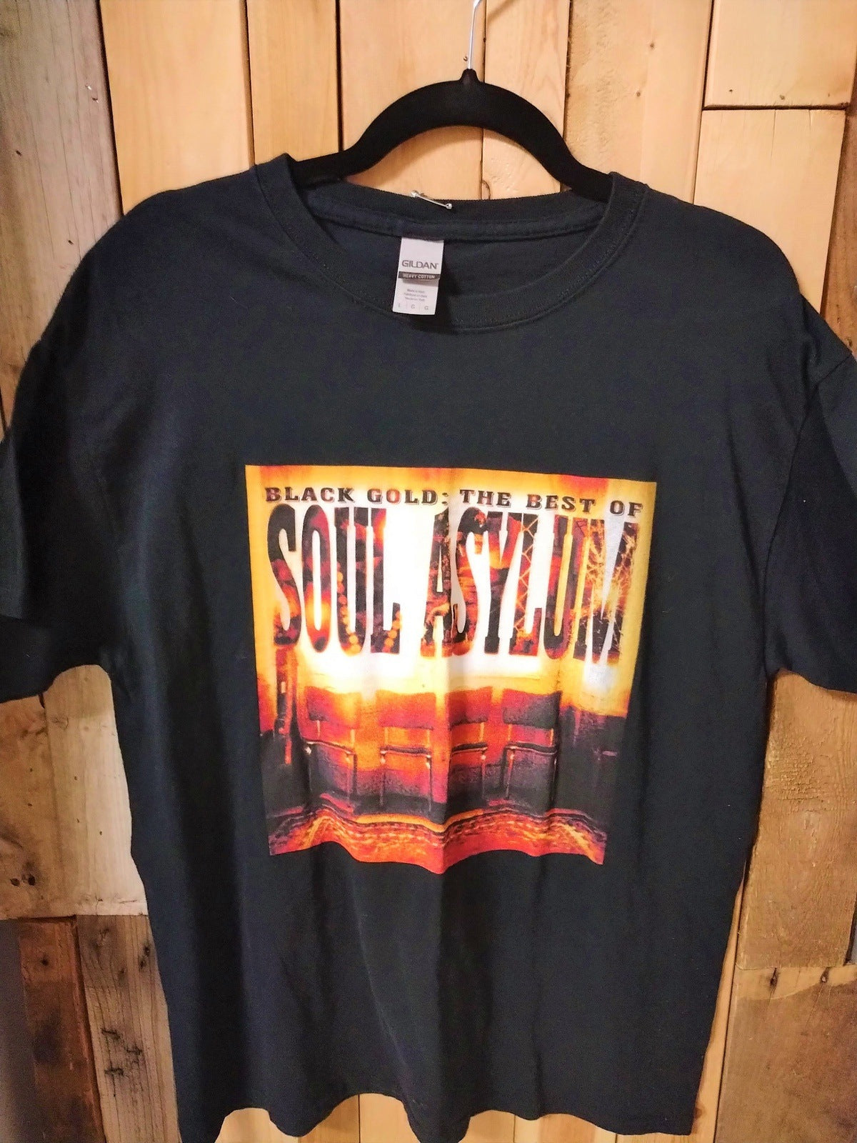 Soul Asylum "Black Gold - The Best of Soul Asylum" T shirt Size Large