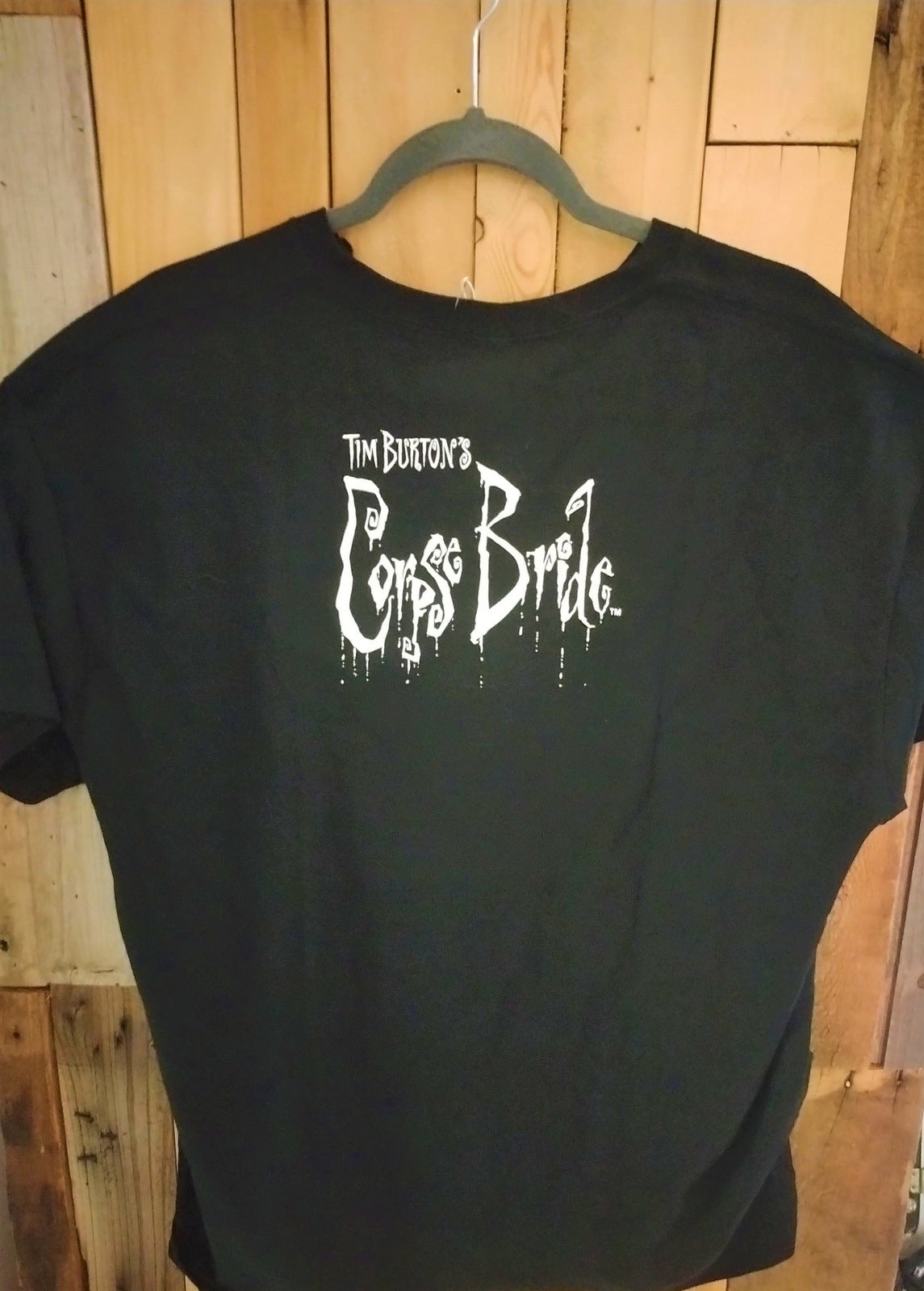 Tim Burton's "Corpse Bride" Official Merchandise T Shirt Size Large New with Tags