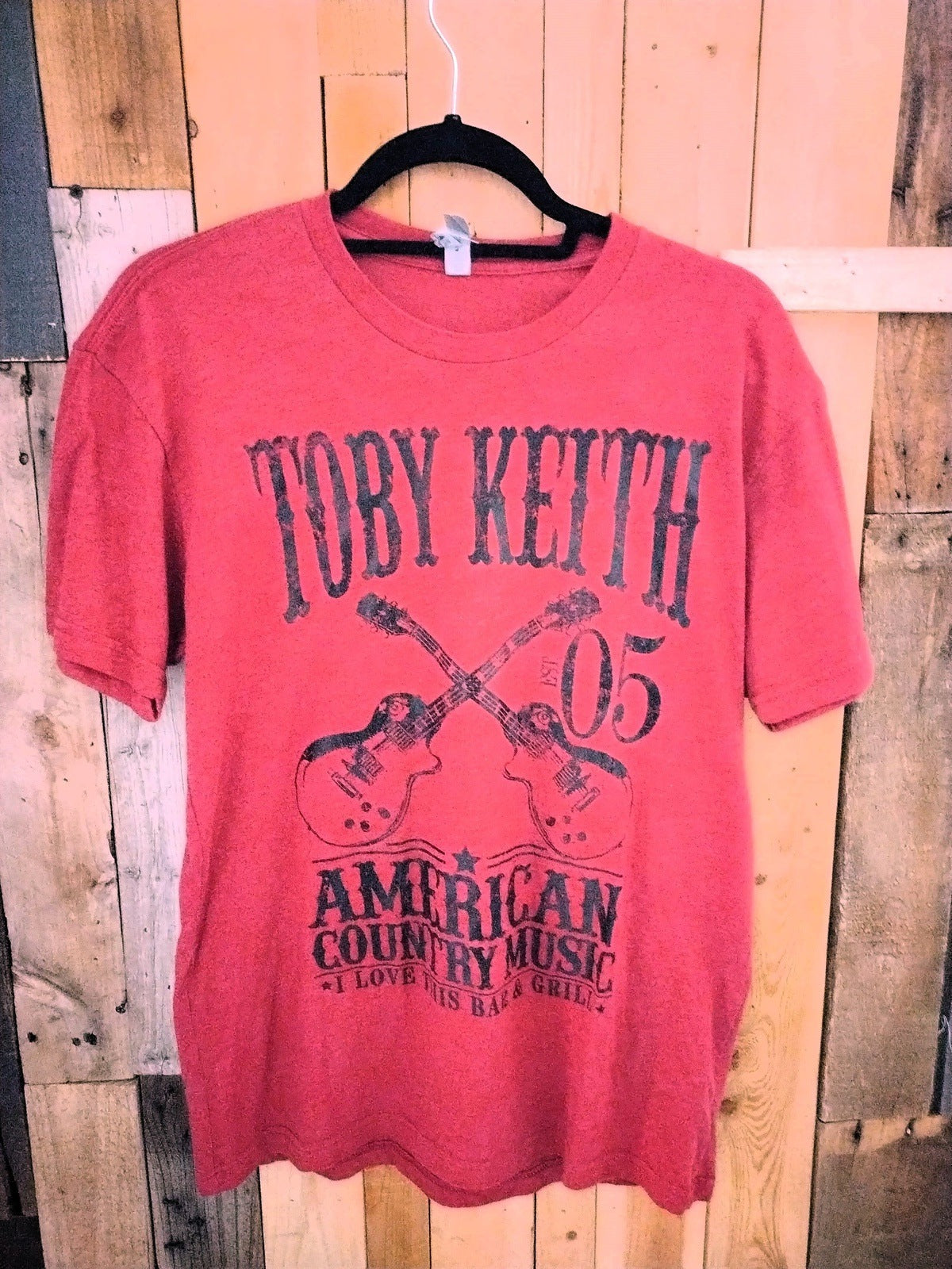 Toby Keith "I Love This Bar & Grill" Men's T Shirt Size Medium