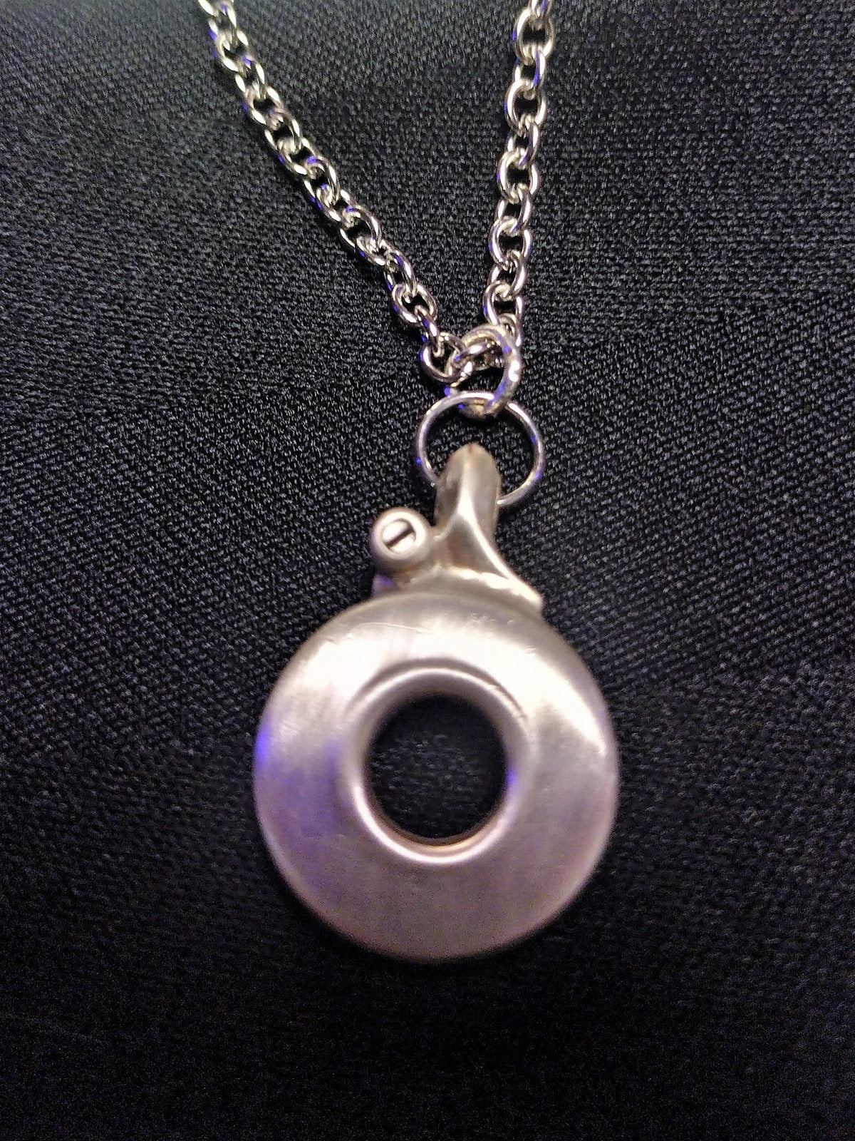 Flute Key Pendant Necklace