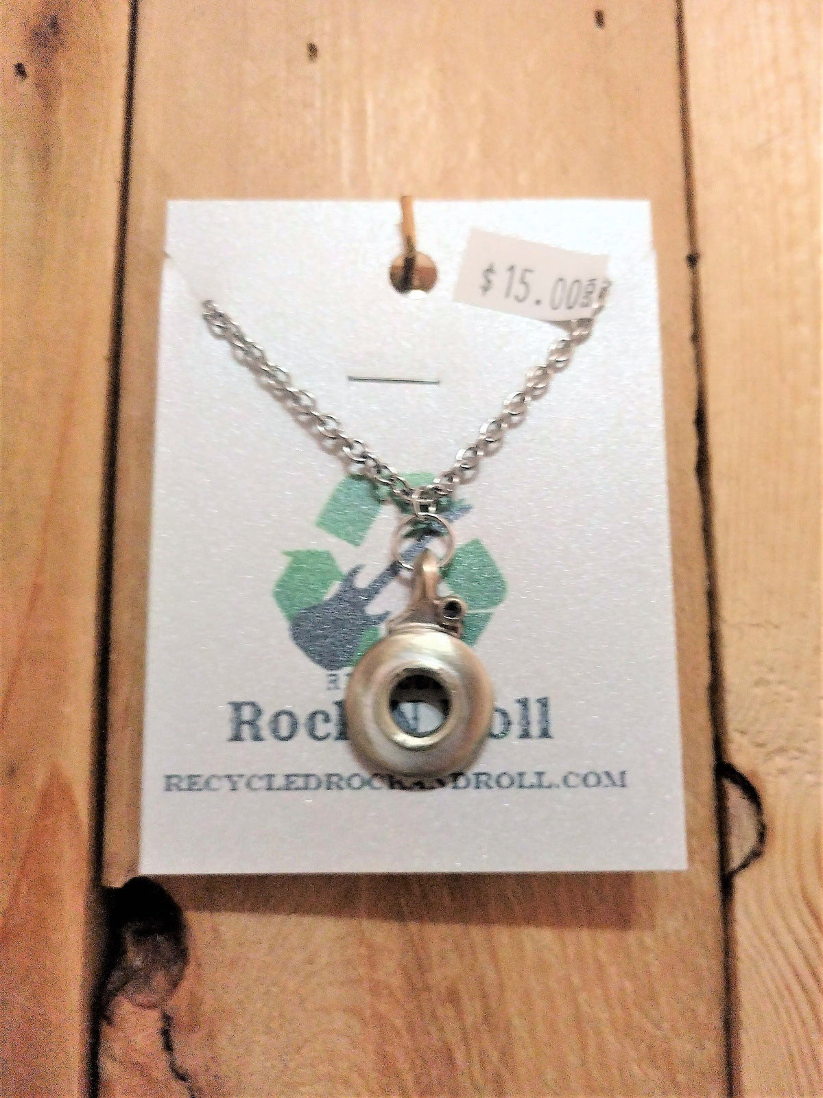 Flute Key Pendant Necklace