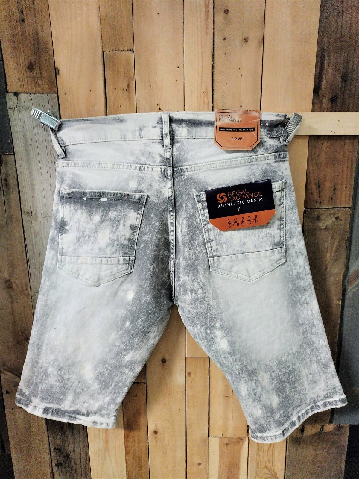 Regal Exchange Denim Shorts Men's Size 32 Super Stretch New With Tags