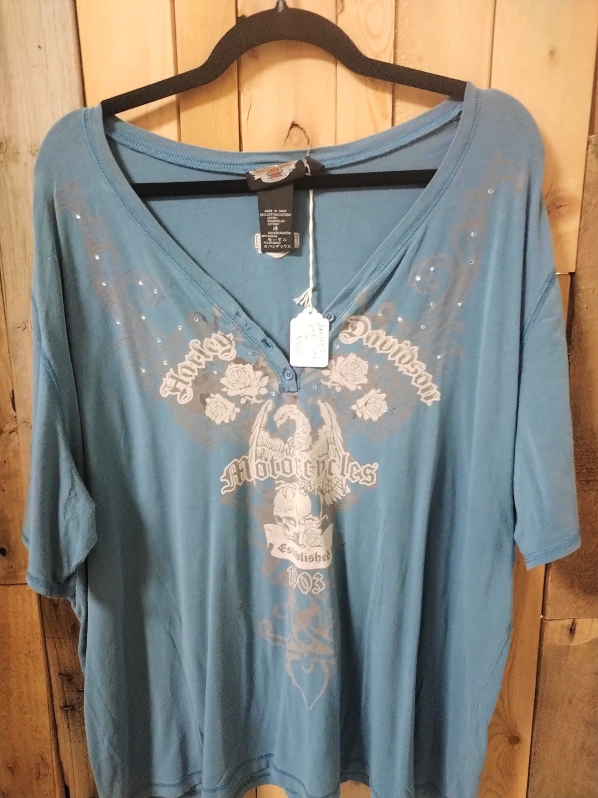 Harley Davidson Women's T Shirt Size 3W