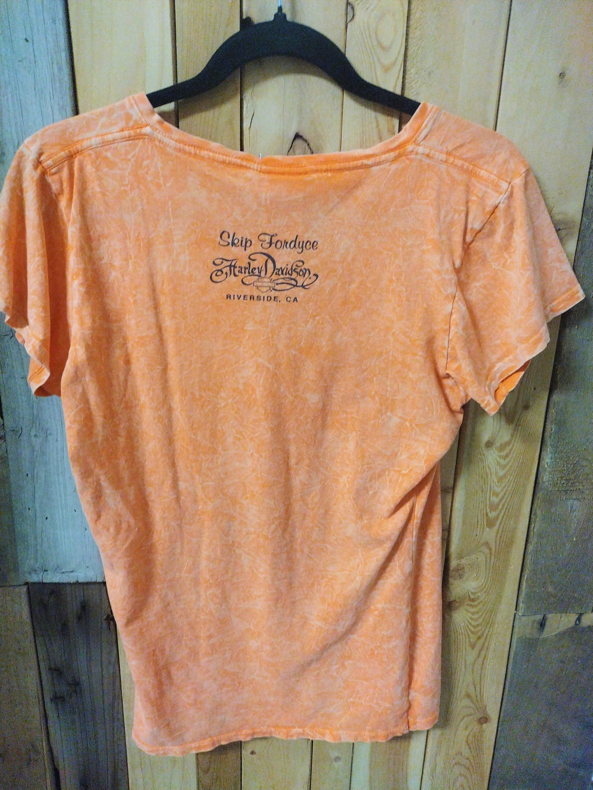 Harley Davidson Riverside Ca. Women's T Shirt Size Medium