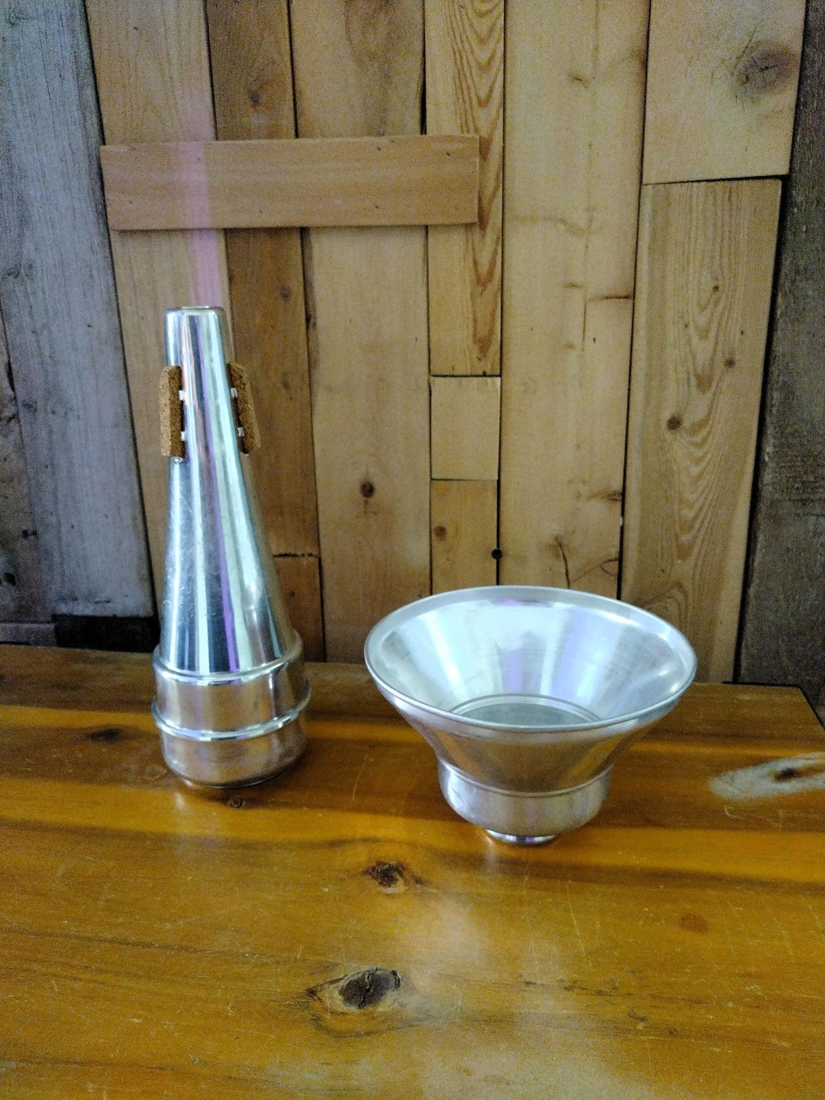 Harmon Aluminum Trombone Mute With Removable Cup