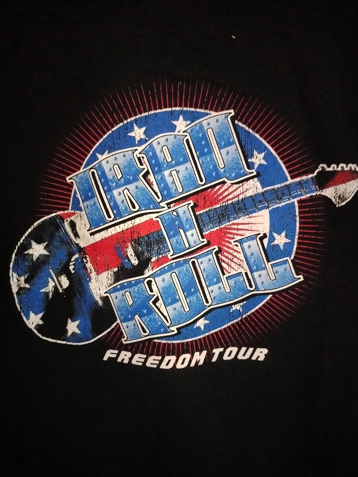 Iran N Roll Freedom Tour T Shirt Men's Size Medium
