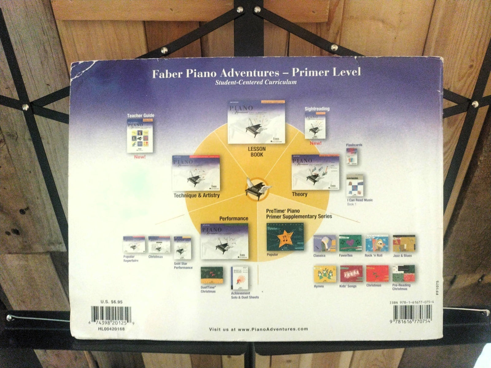 Piano Adventures Theory Book Primer Level - Used