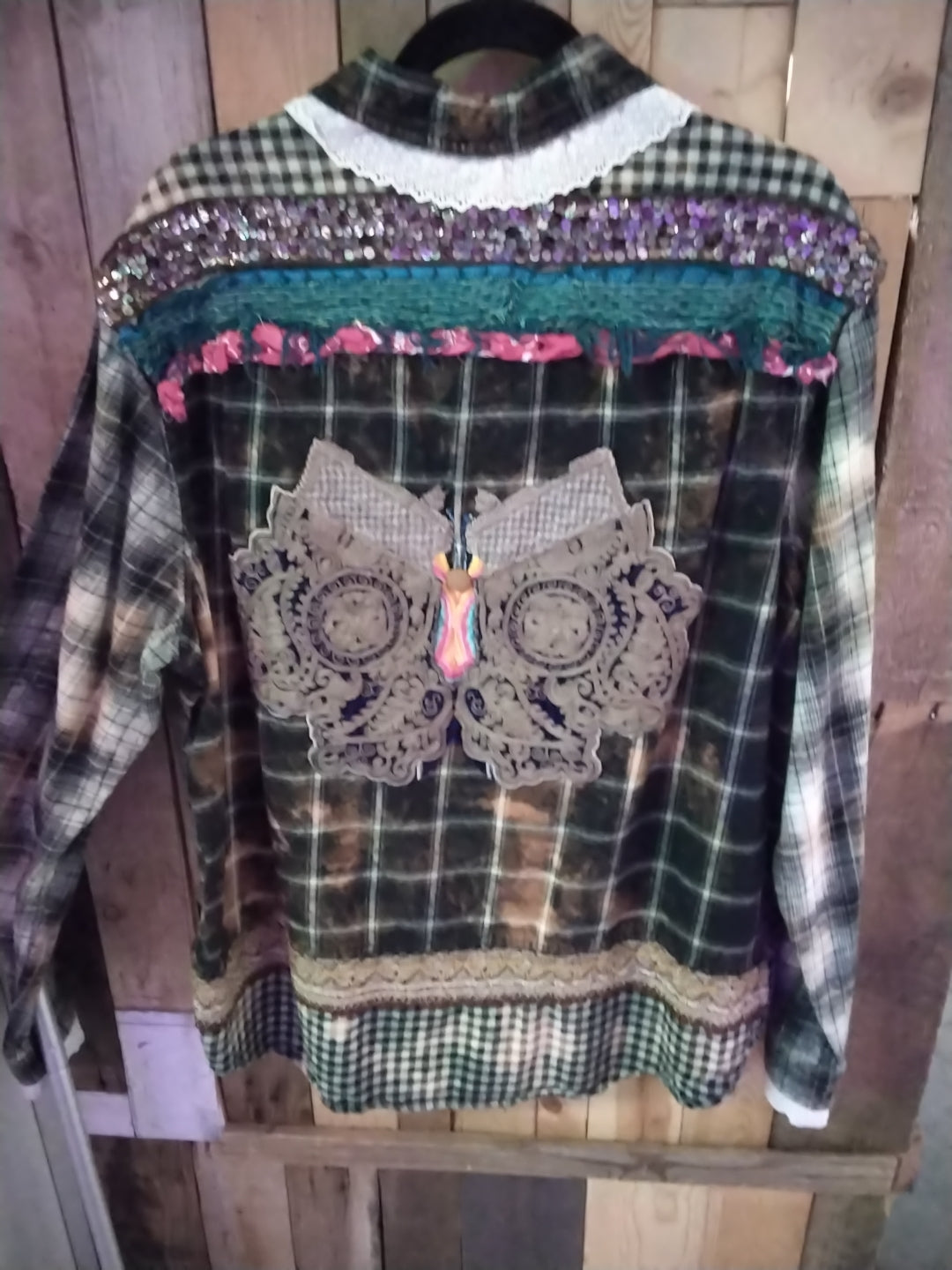 Boutique Edgar & Ash xl upcycled shirt