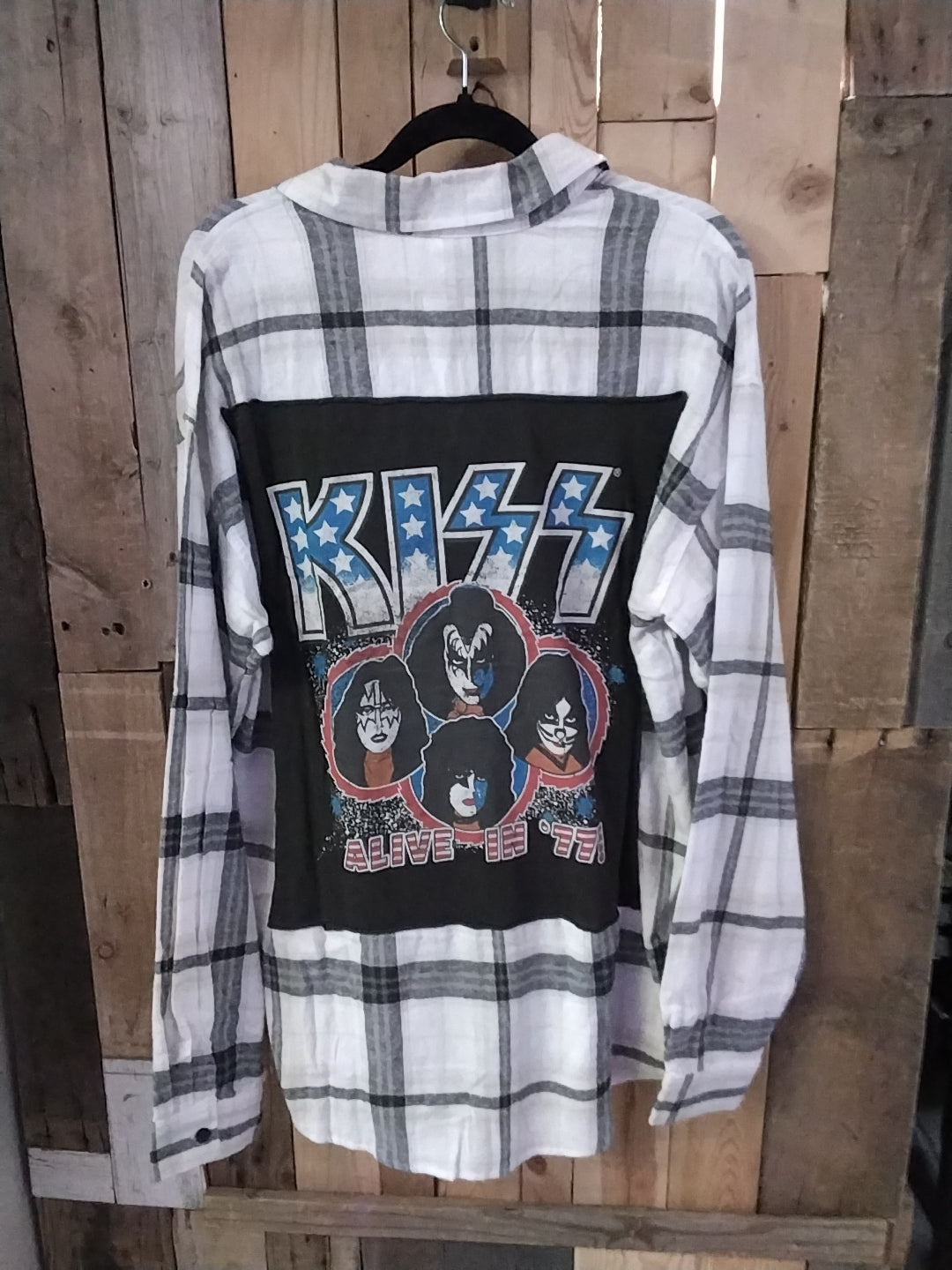 KISS Patchwork Flannel Size XS