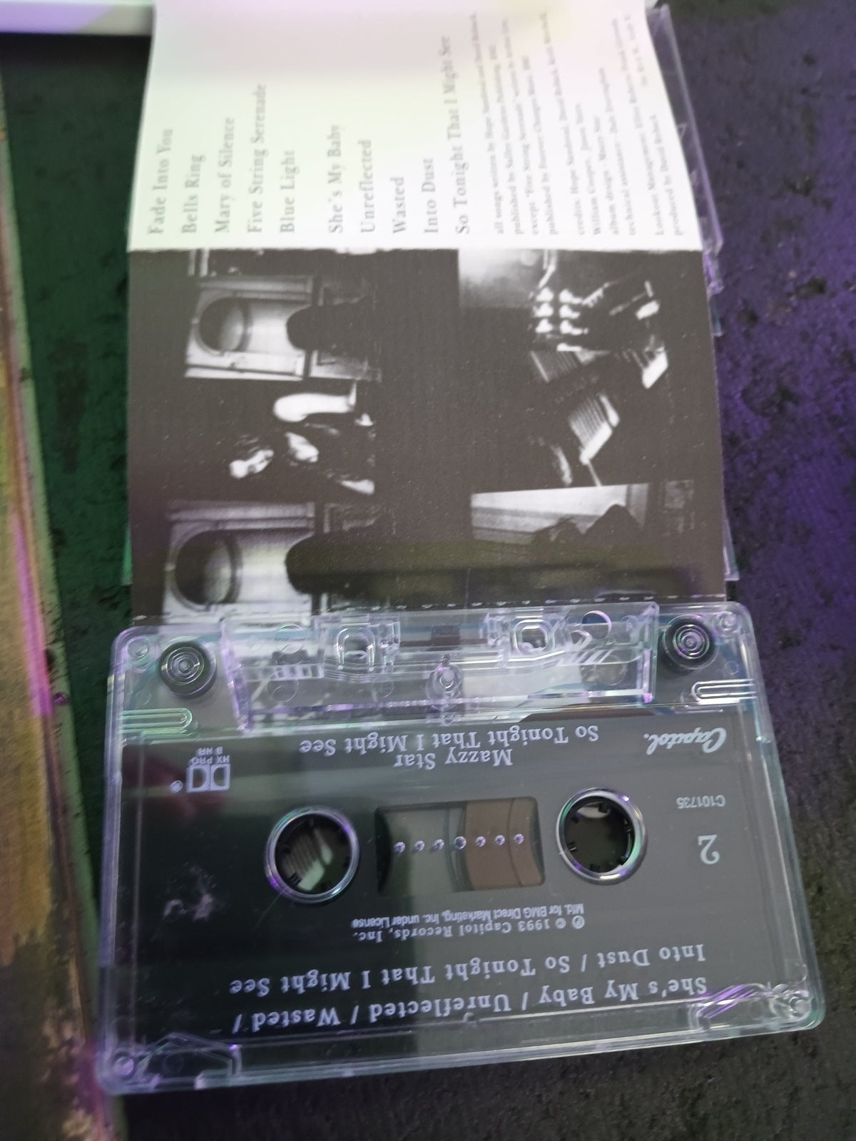 Mazzy Star So Tonight That I Might See Cassette Tape
