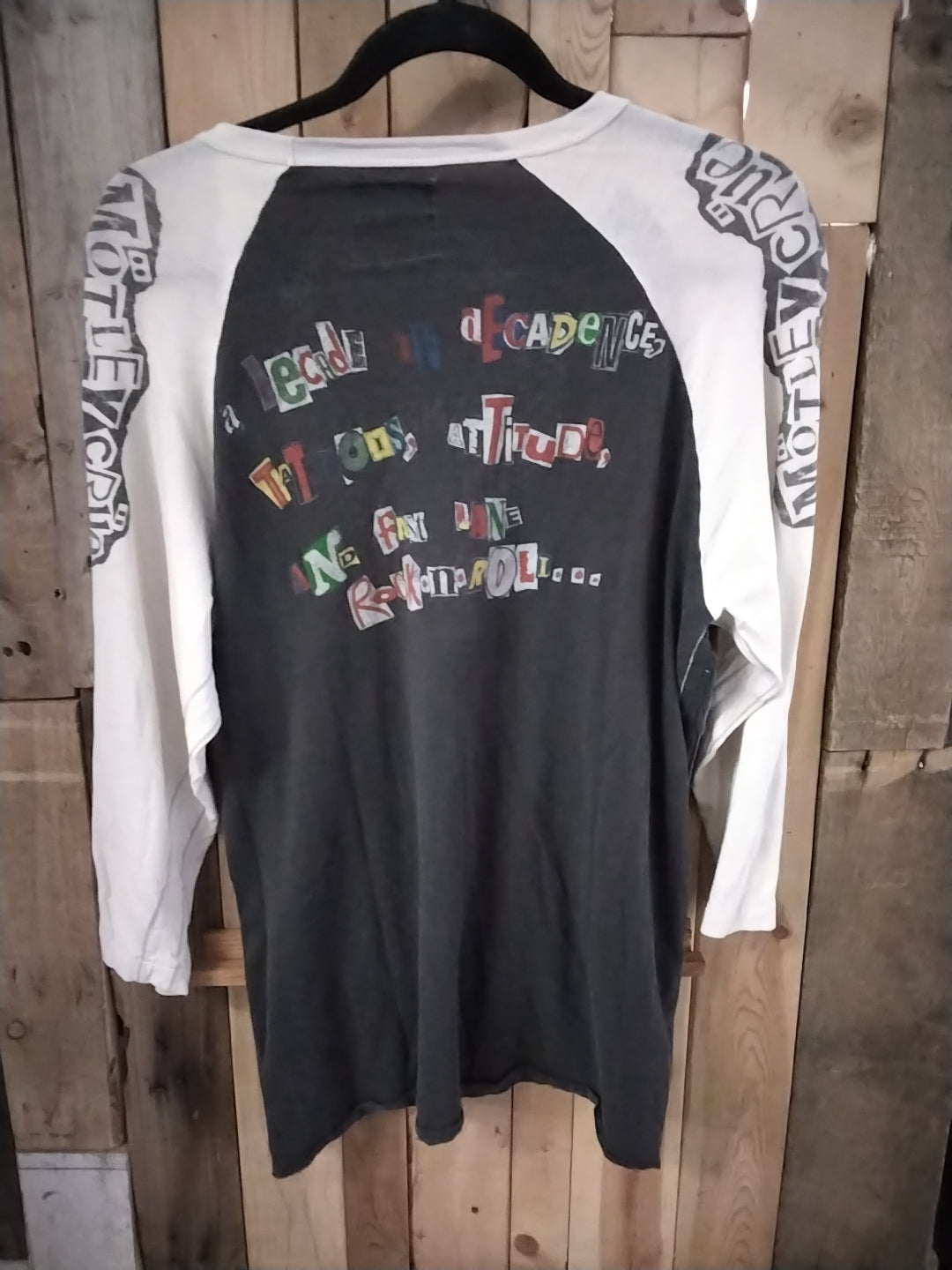 Motley Crue Long Sleeve Size M