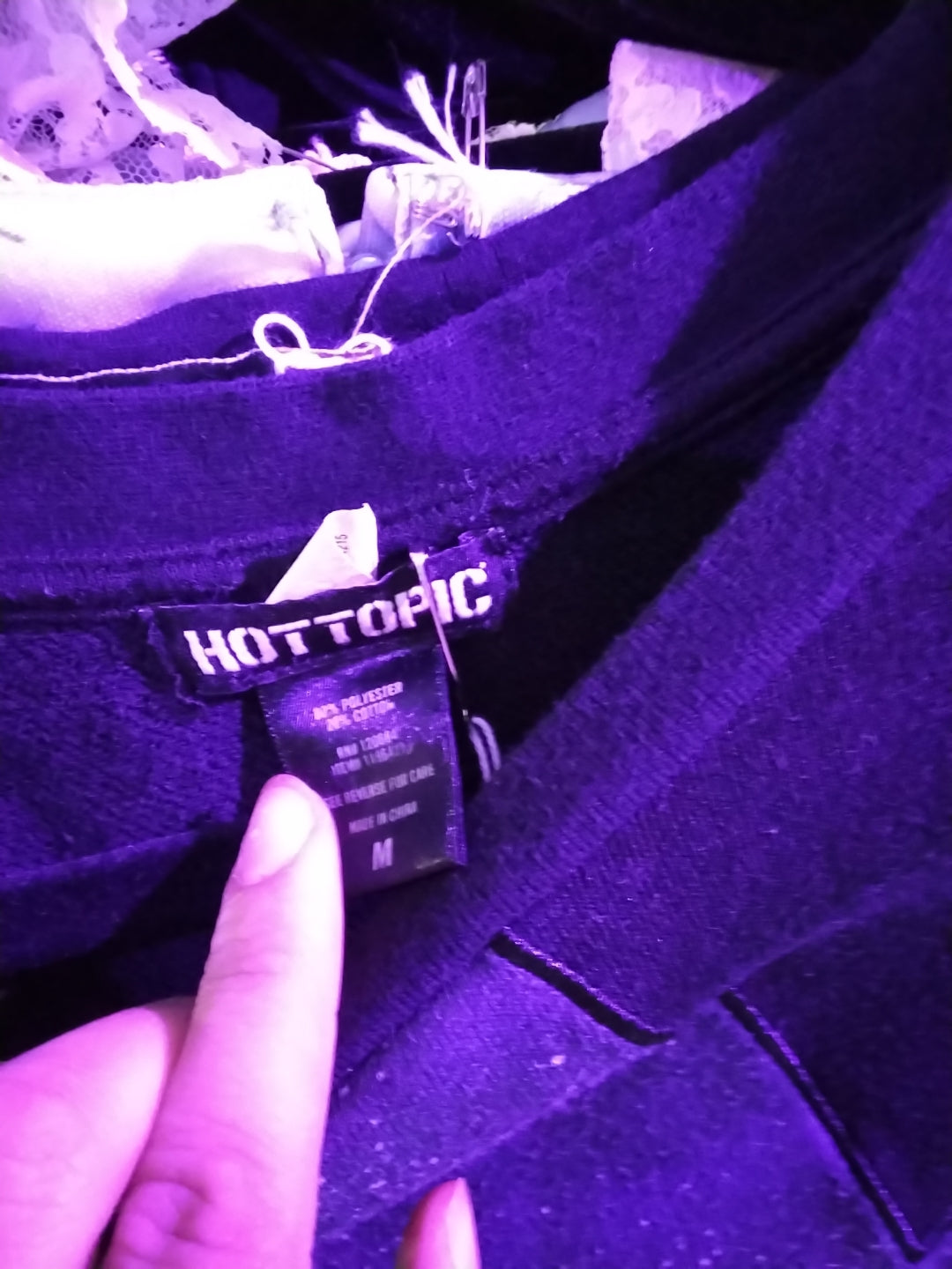 Hot Topic Galaxy Star Sweater