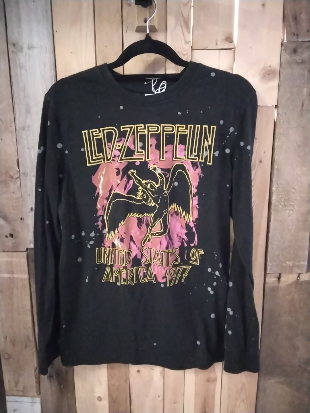 1977 Led Zeppelin USA Long Sleeve Size S