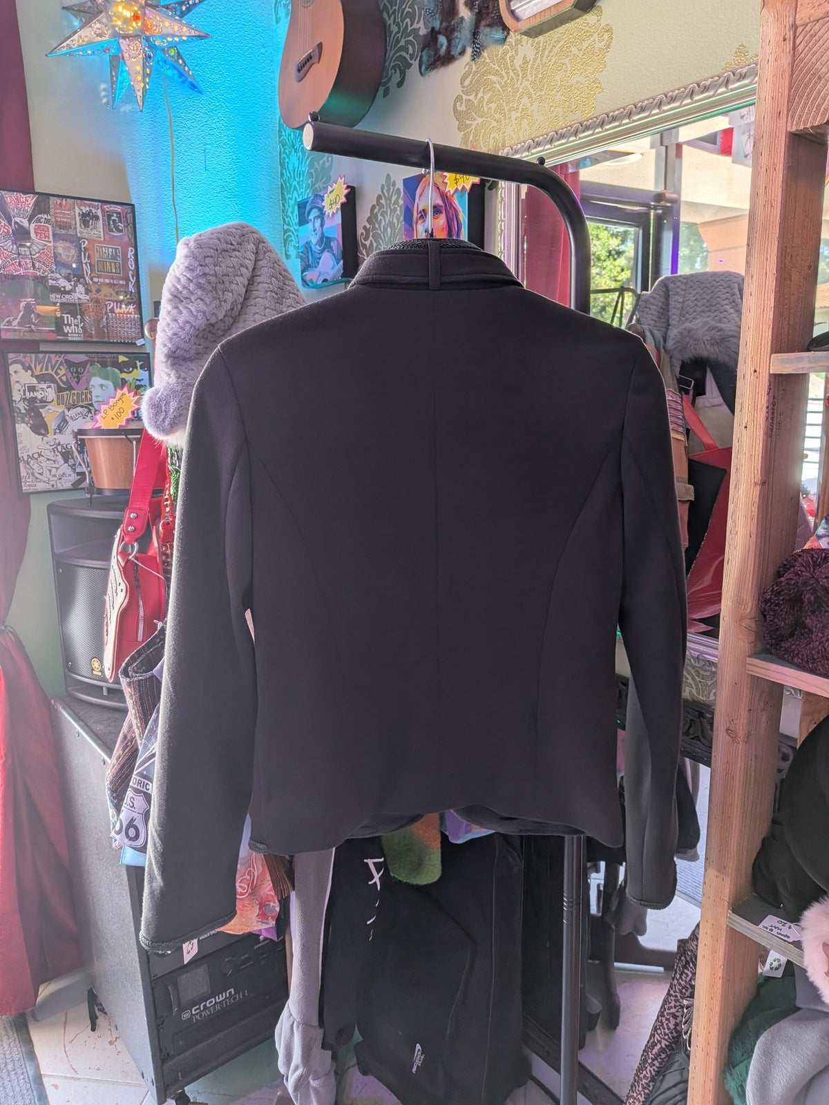 Audrey 3+1 medium Black Goth Jacket