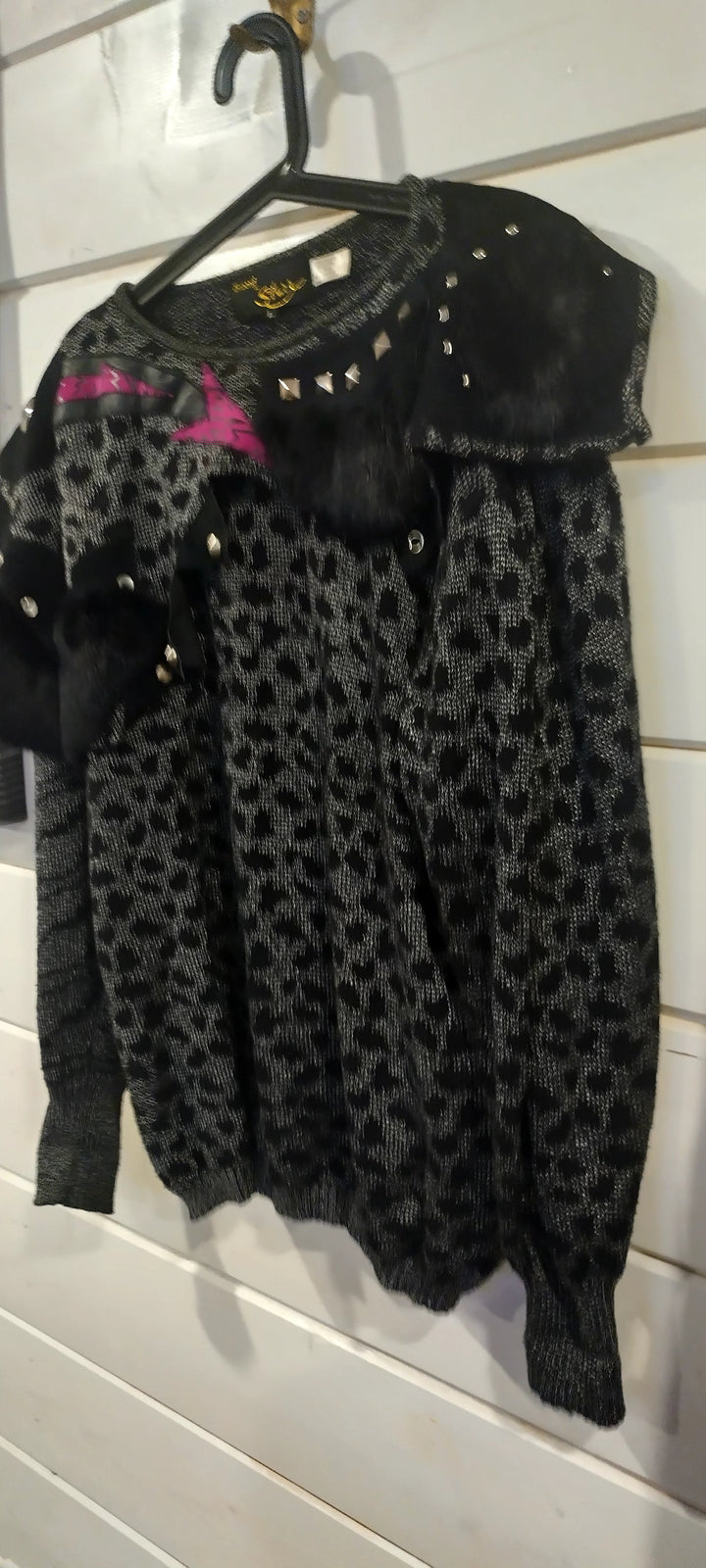 Graced by Starr Vintage 80s Rad Rocker Sweater