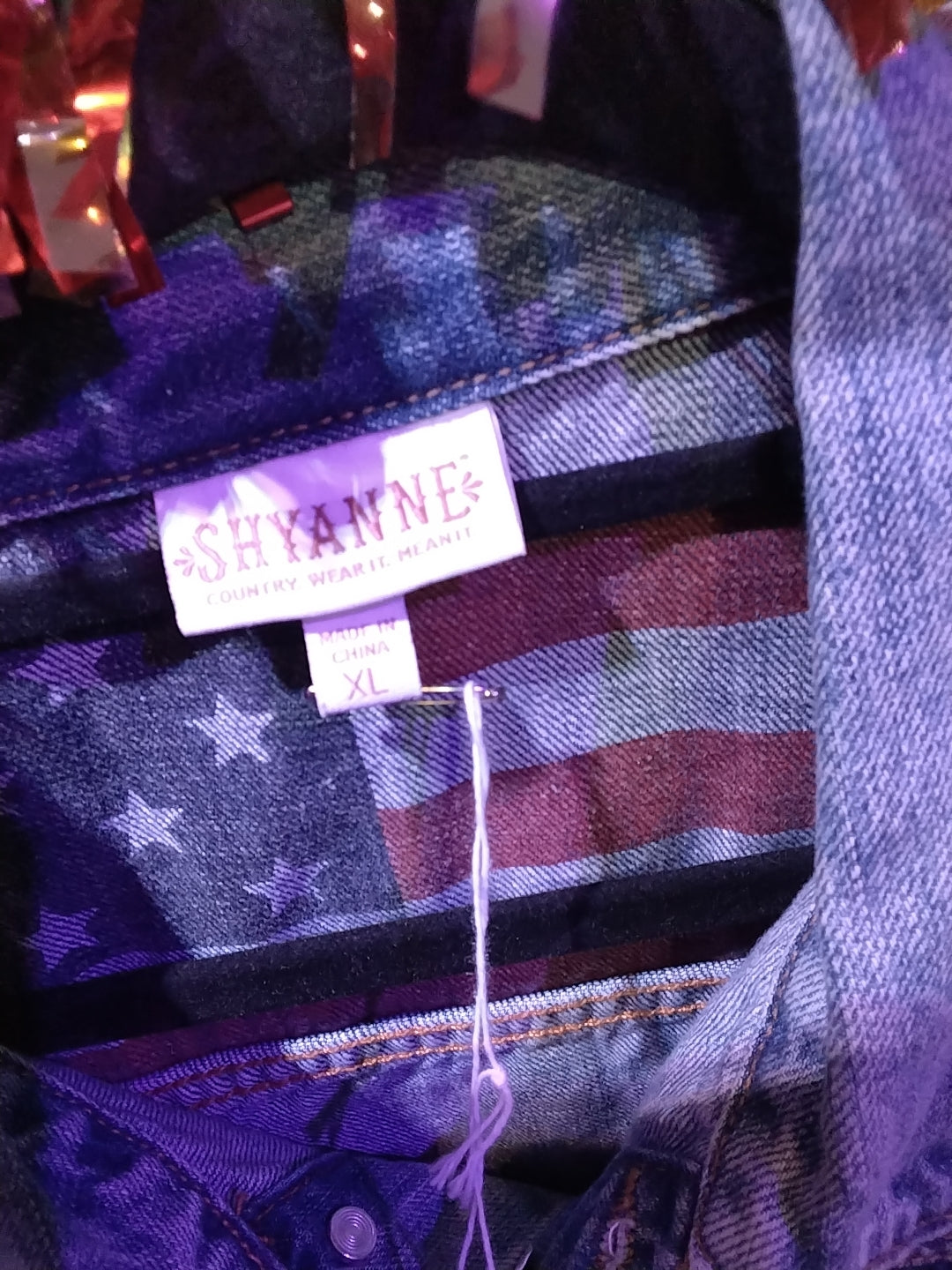Shyanne Denim Vest XL