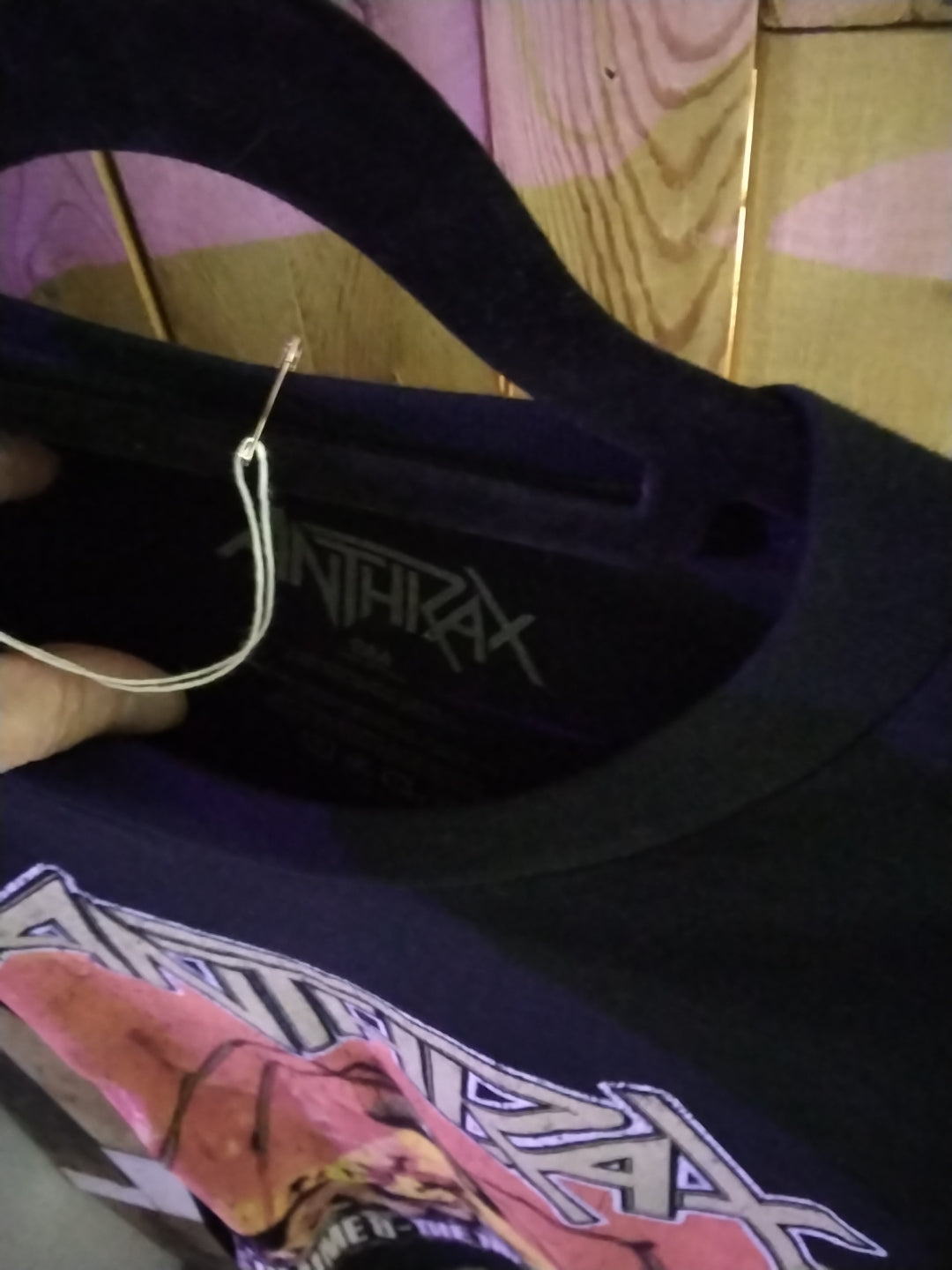 Anthrax Small Volume 8 BLACK T-shirt