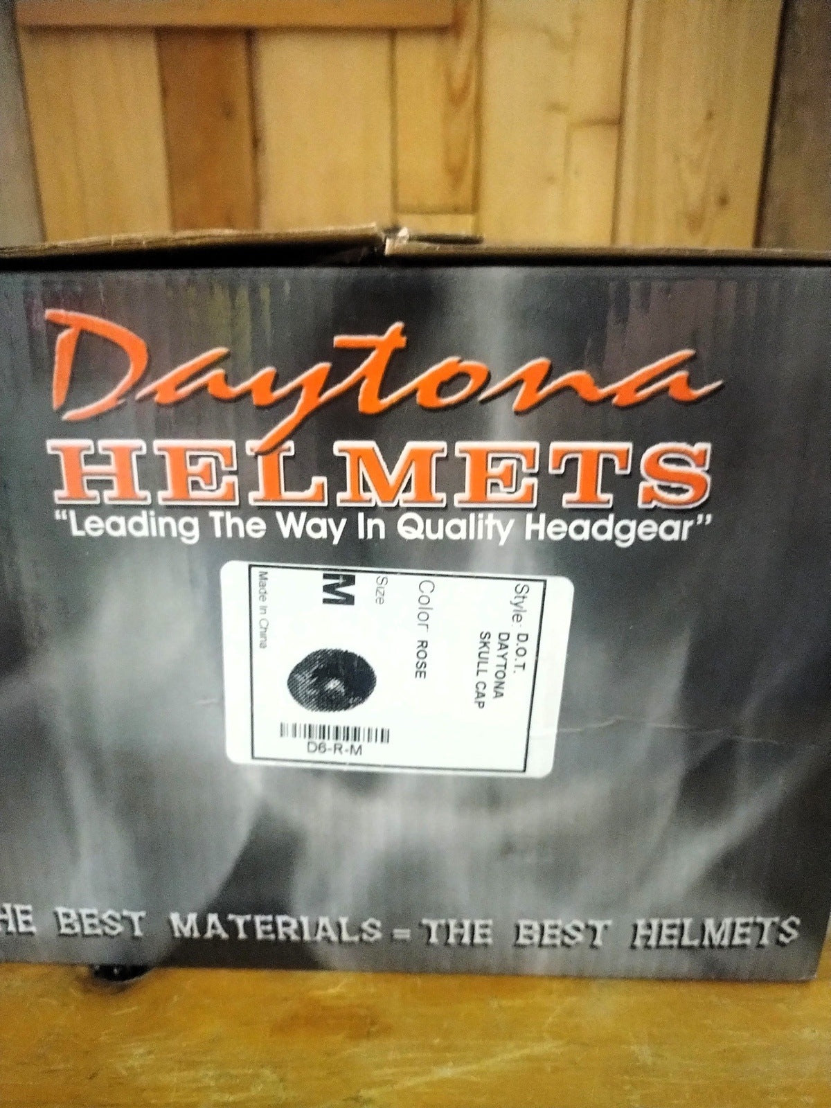 Daytona Helmets "Skull Cap" Rose Size Medium