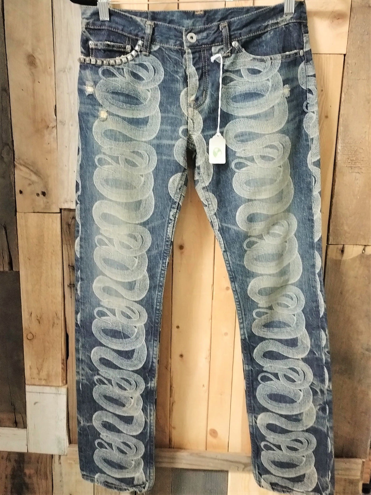 Hysteric Glamour Snake Denim Size 32 Men's Jeans Japan