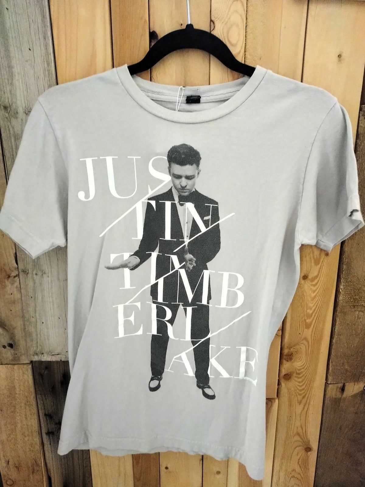 Justin Timberlake World Tour 2020 Women's T Shirt Size Small 614726WH