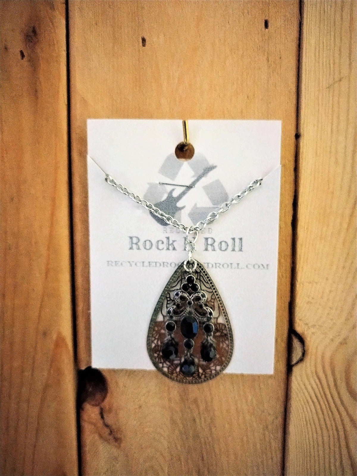 Re-Made Vintage Pendant Necklace