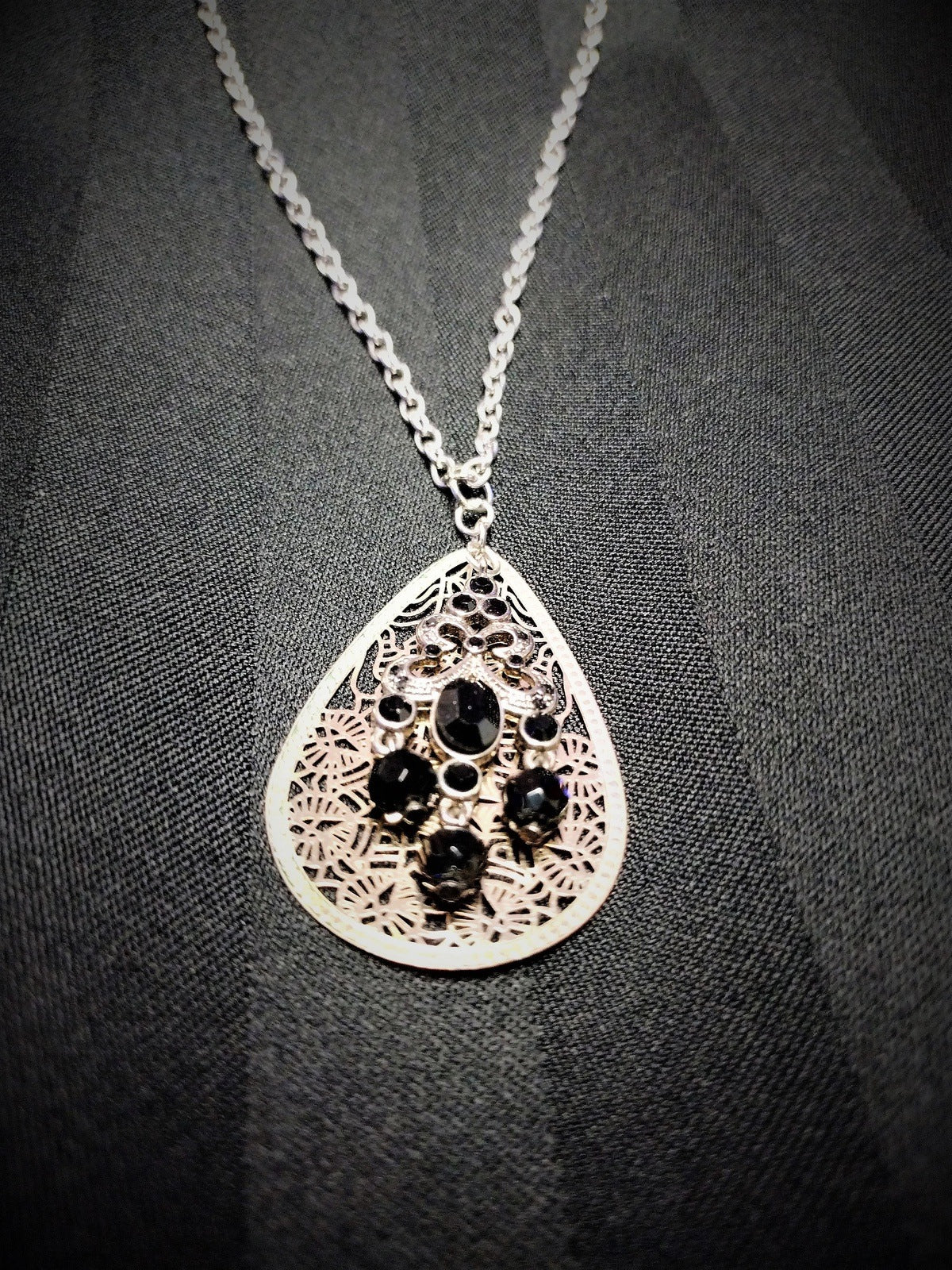 Re-Made Vintage Pendant Necklace